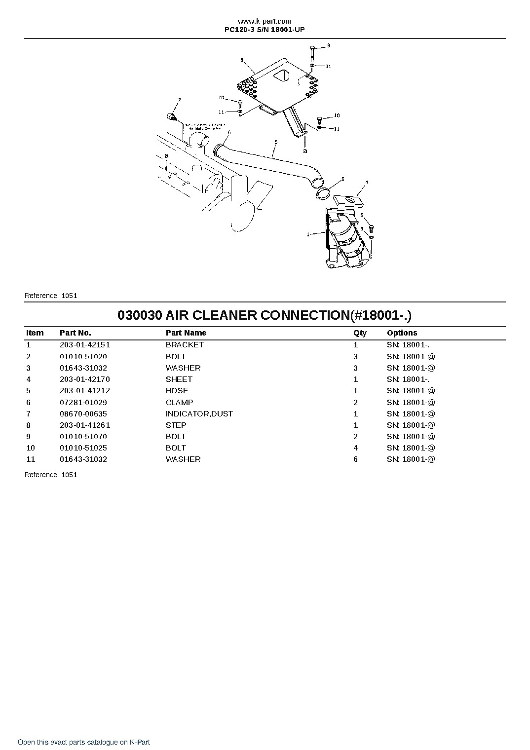 PC120-3 S/N 18001-UP – sample page 3 PC120-3 S/N 18001-UP – sample page 3