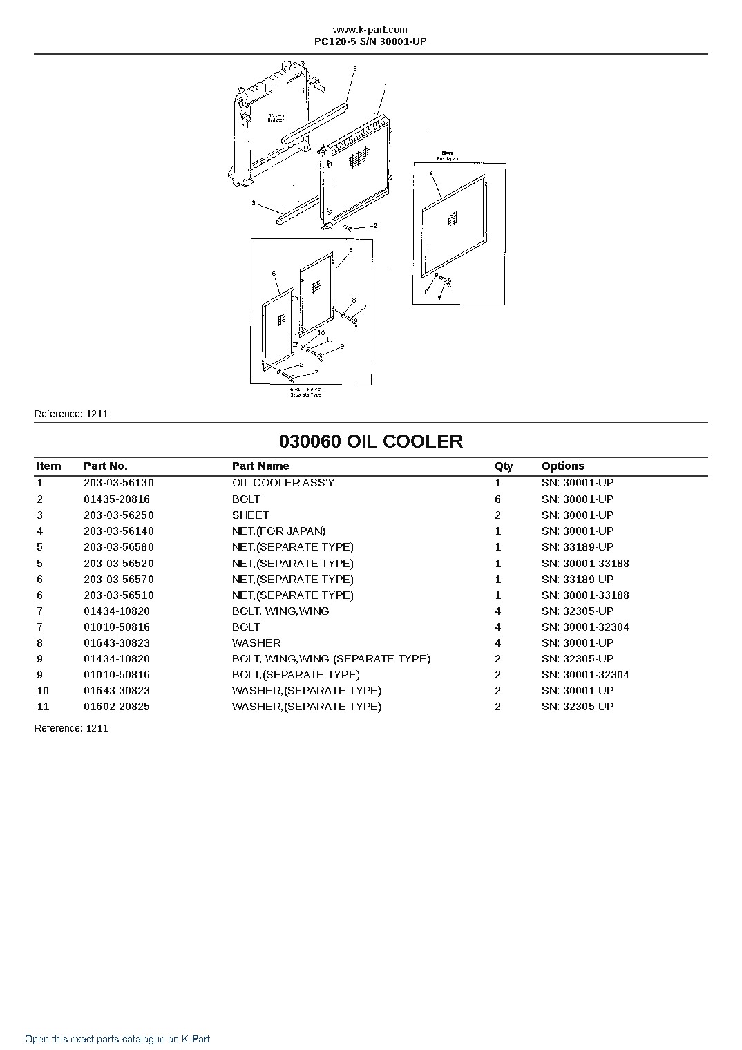 PC120-5 S/N 30001-UP – sample page 7