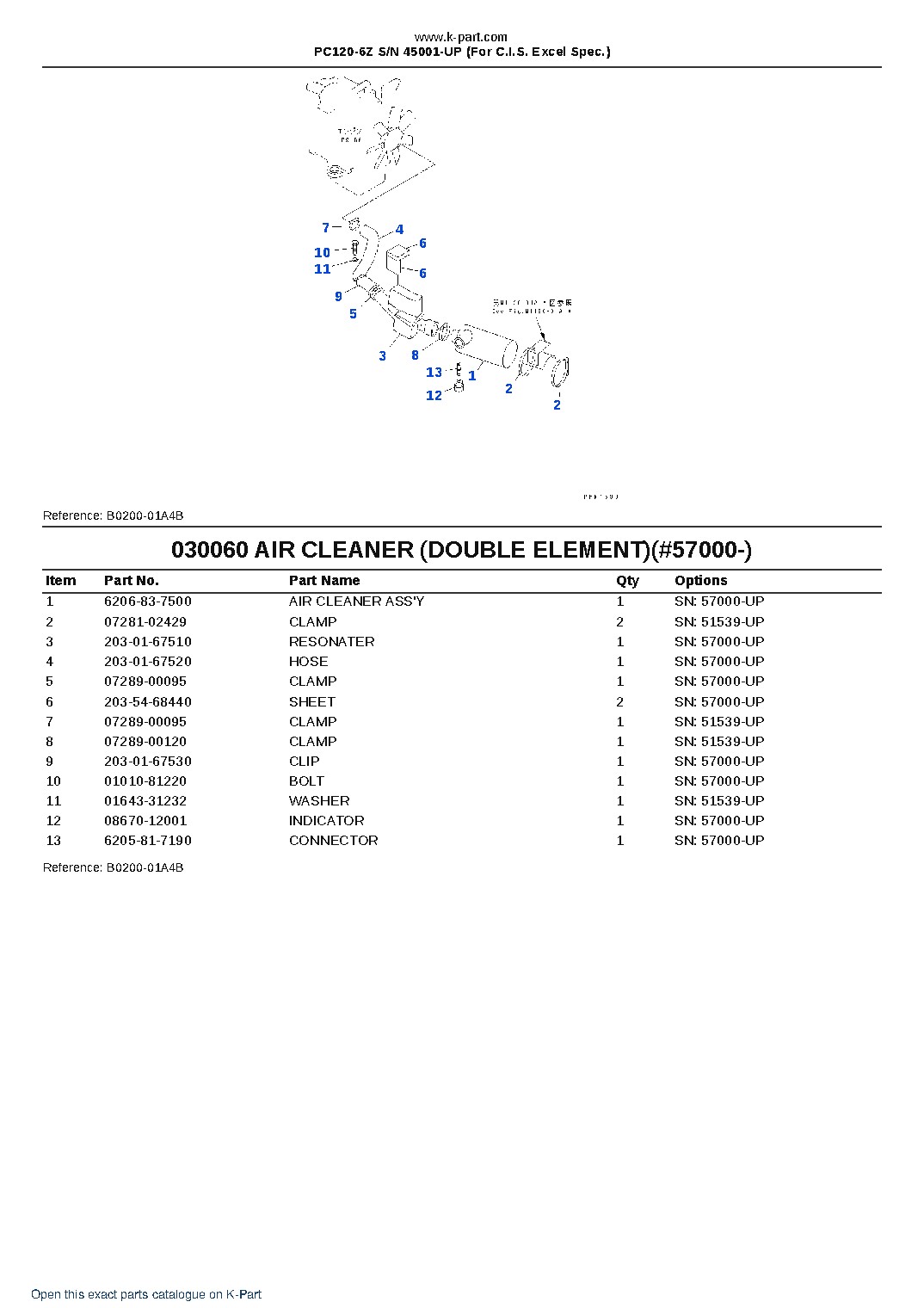 PC120-6Z S/N 45001-UP (For C.I.S. Excel Spec.) – sample page 6 PC120-6Z S/N 45001-UP (For C.I.S. Excel Spec.) – sample page 6
