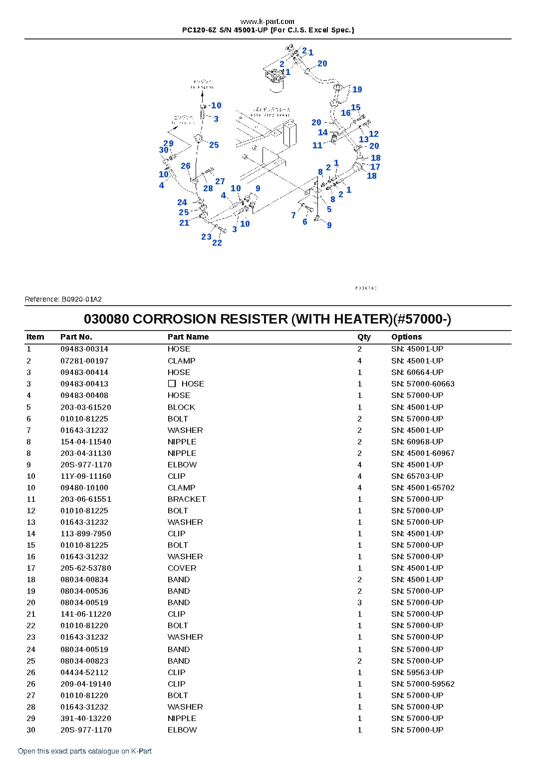 PC120-6Z S/N 45001-UP (For C.I.S. Excel Spec.) – sample page 8 PC120-6Z S/N 45001-UP (For C.I.S. Excel Spec.) – sample page 8