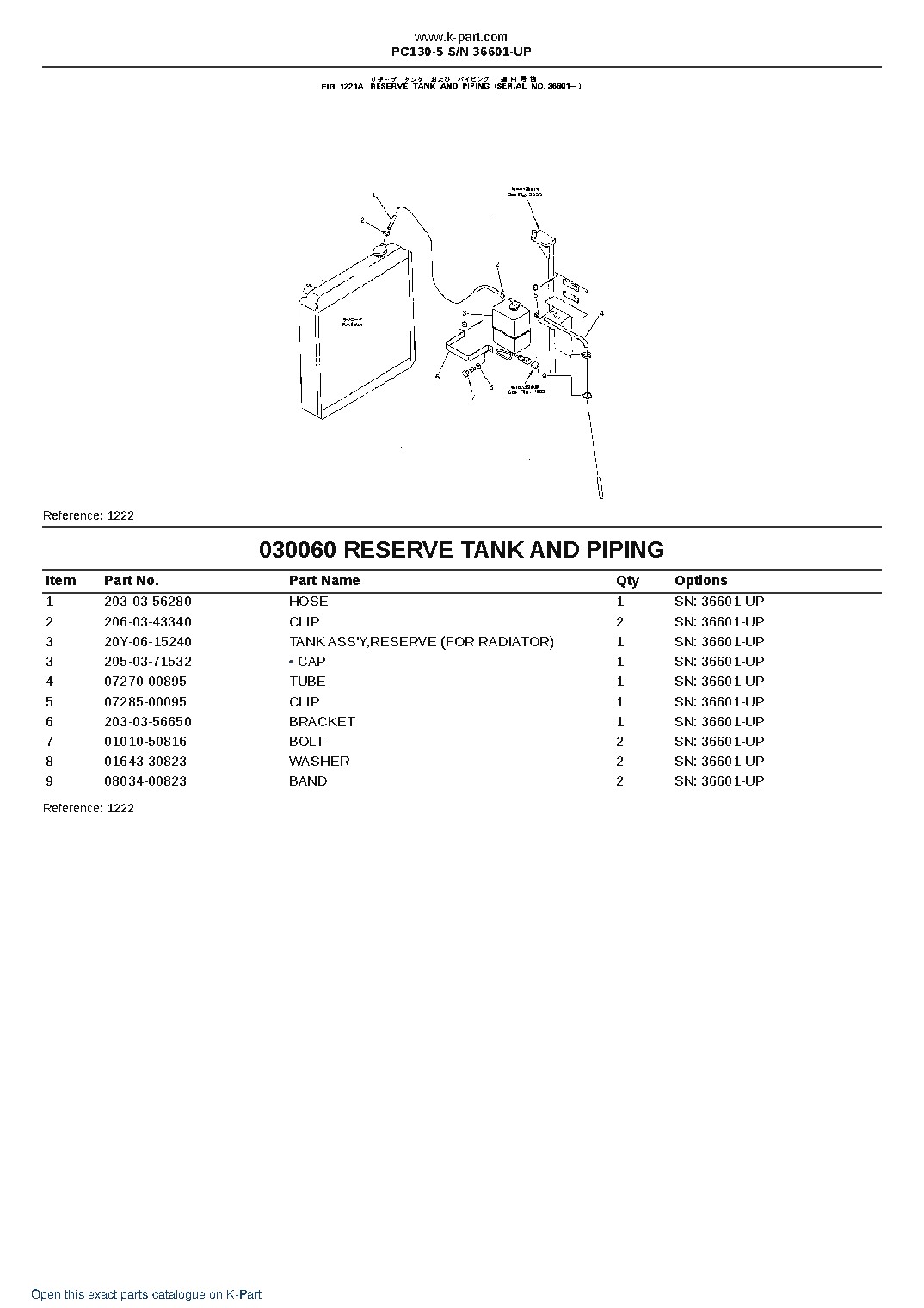 PC130-5 S/N 36601-UP – sample page 7