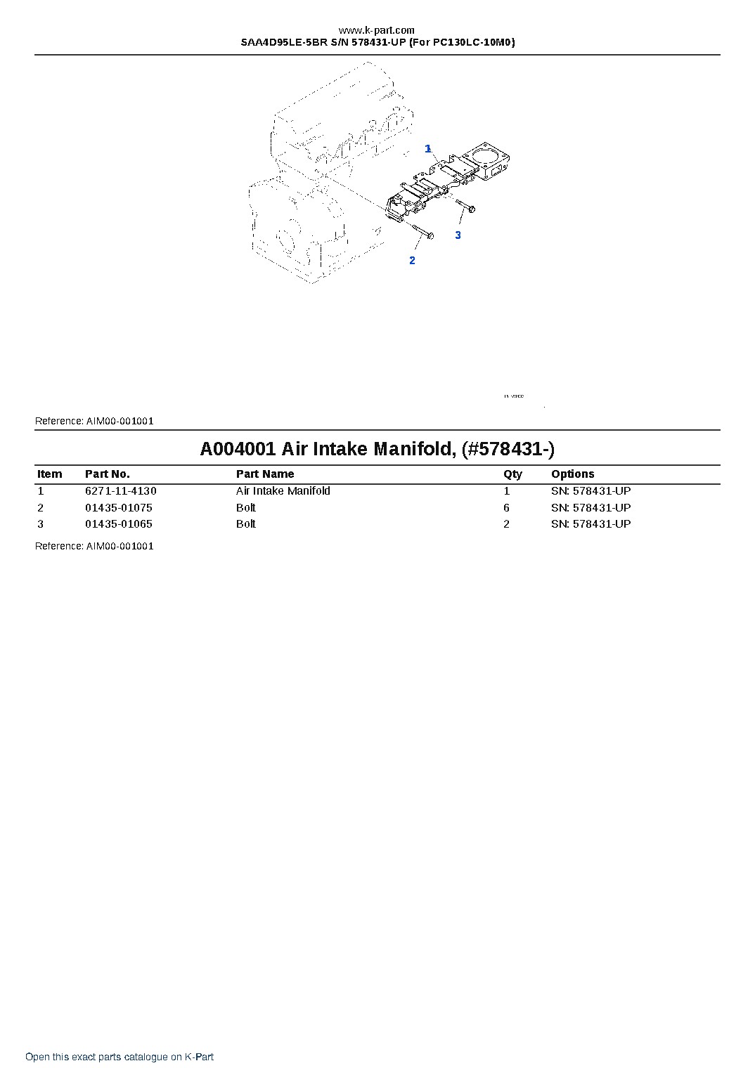 SAA4D95LE-5BR S/N 578431-UP (For PC130LC-10M0) – sample page 4