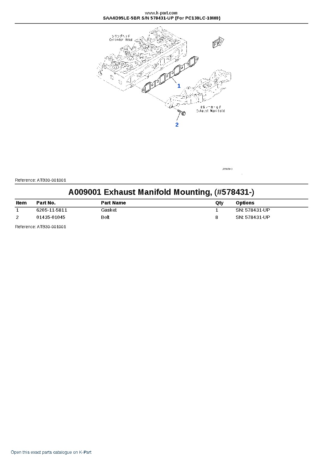 SAA4D95LE-5BR S/N 578431-UP (For PC130LC-10M0) – sample page 9