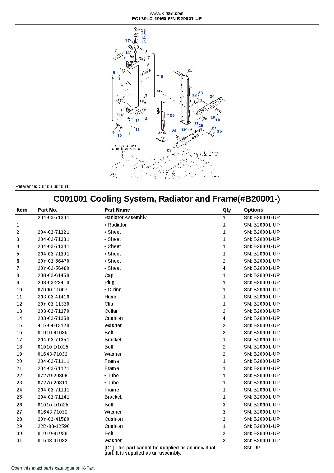 PC130LC-10M0 S/N B20001-UP – sample page 7 PC130LC-10M0 S/N B20001-UP – sample page 7