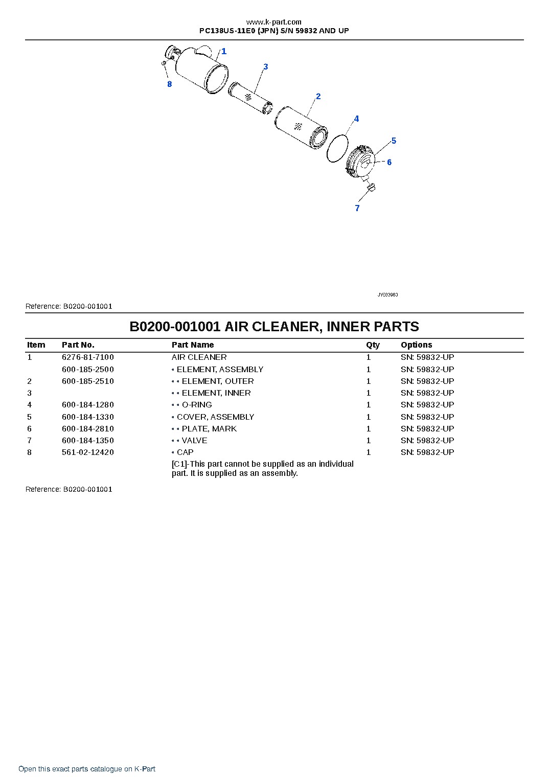 PC138US-11E0 (JPN) S/N 59832 AND UP – sample page 5 PC138US-11E0 (JPN) S/N 59832 AND UP – sample page 5