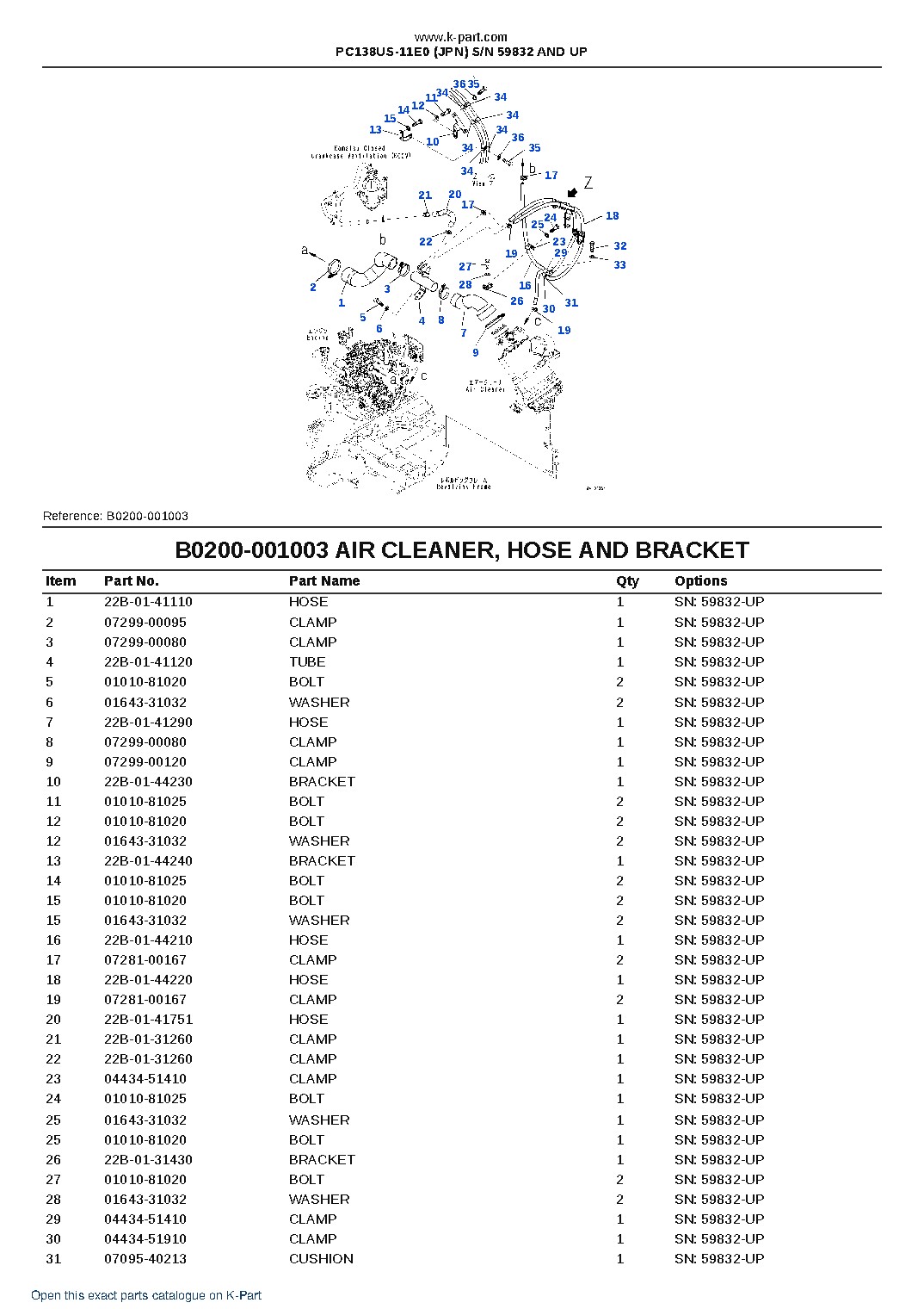 PC138US-11E0 (JPN) S/N 59832 AND UP – sample page 8 PC138US-11E0 (JPN) S/N 59832 AND UP – sample page 8