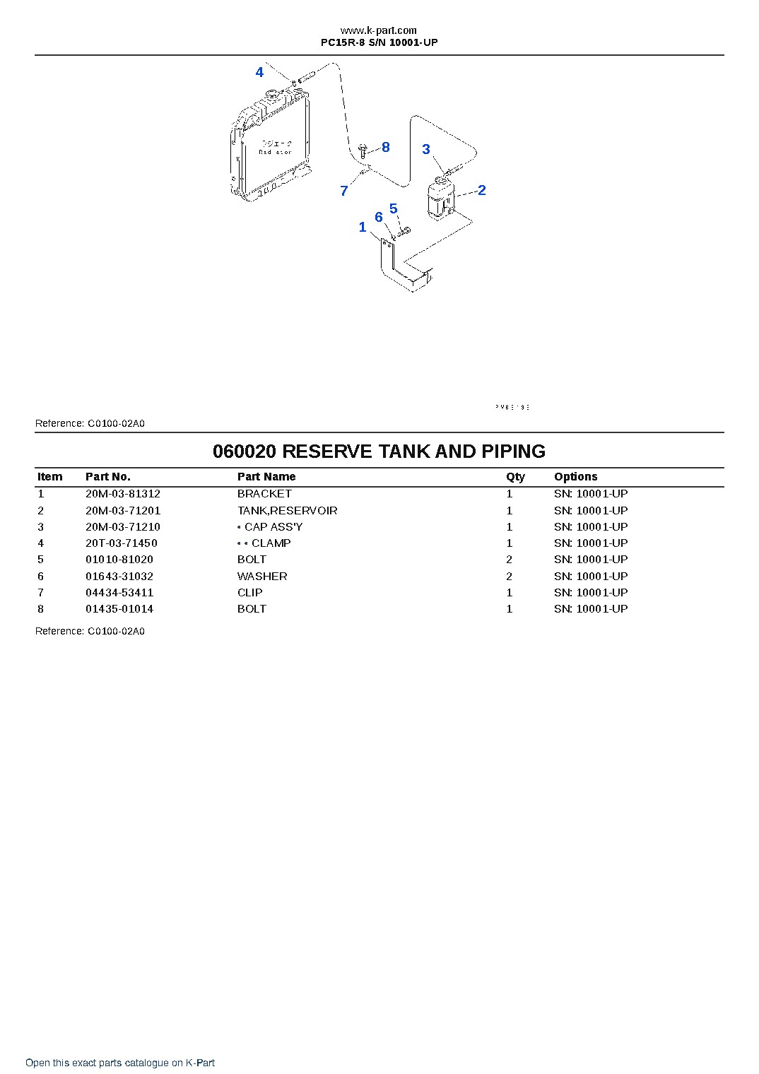 PC15R-8 S/N 10001-UP – sample page 8