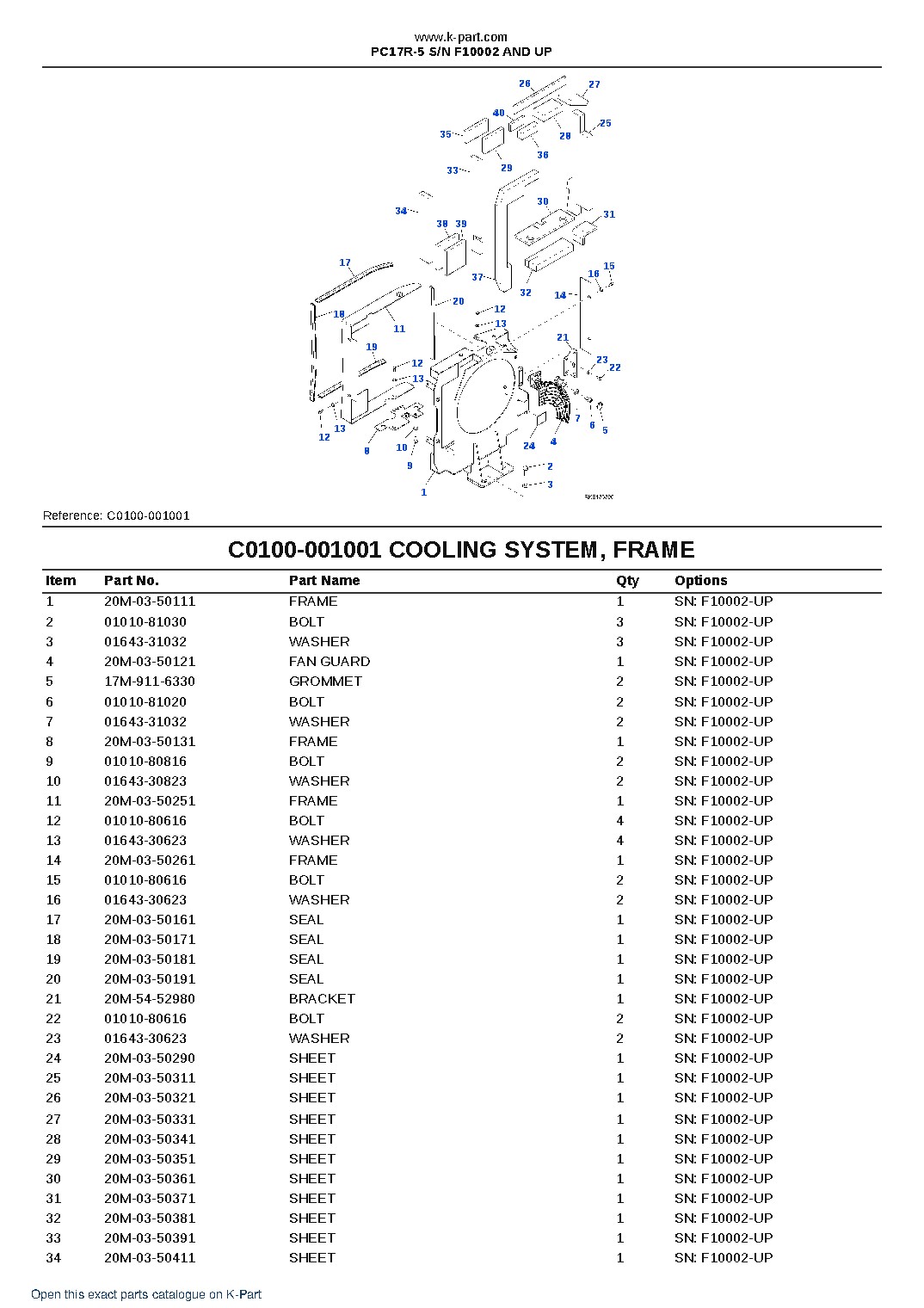 PC17R-5 S/N F10002 AND UP – sample page 10 PC17R-5 S/N F10002 AND UP – sample page 10