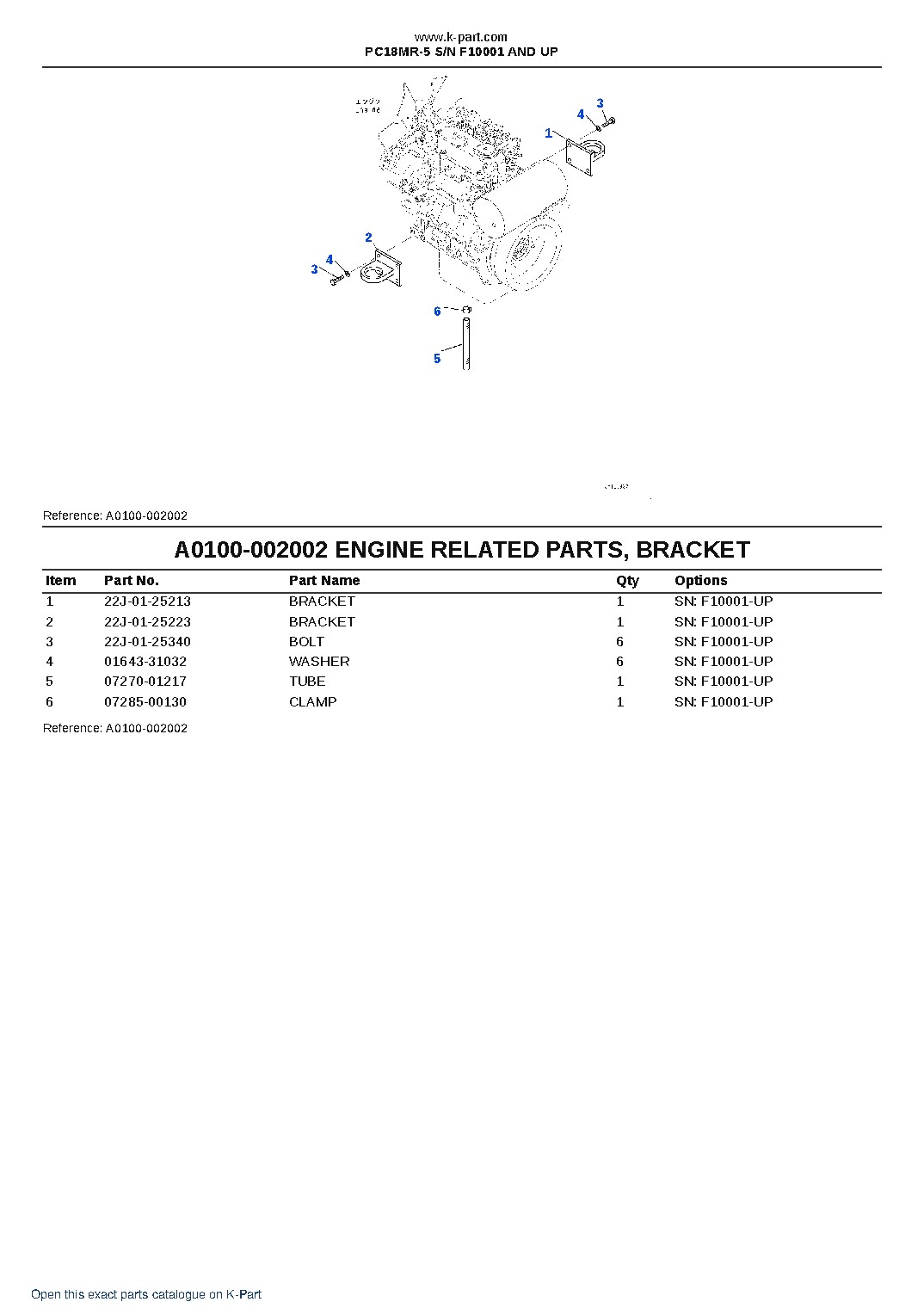 PC18MR-5 S/N F10001 AND UP – sample page 2 PC18MR-5 S/N F10001 AND UP – sample page 2