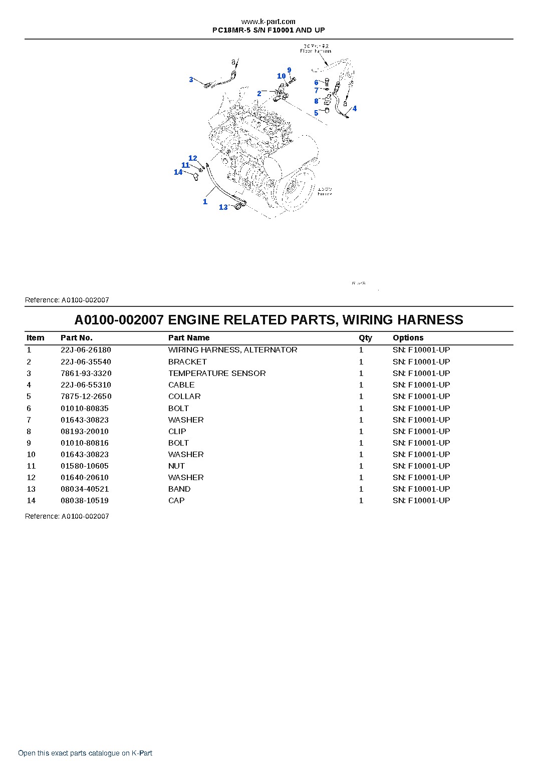 PC18MR-5 S/N F10001 AND UP – sample page 7 PC18MR-5 S/N F10001 AND UP – sample page 7