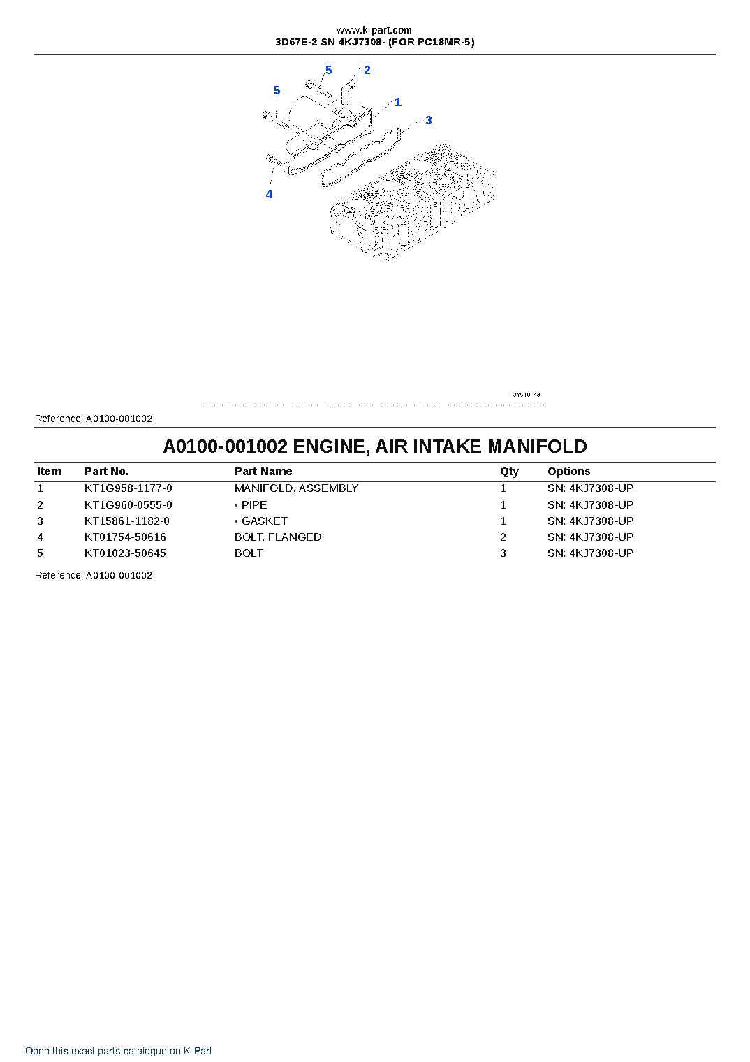 3D67E-2 SN 4KJ7308- (FOR PC18MR-5) – sample page 2 3D67E-2 SN 4KJ7308- (FOR PC18MR-5) – sample page 2