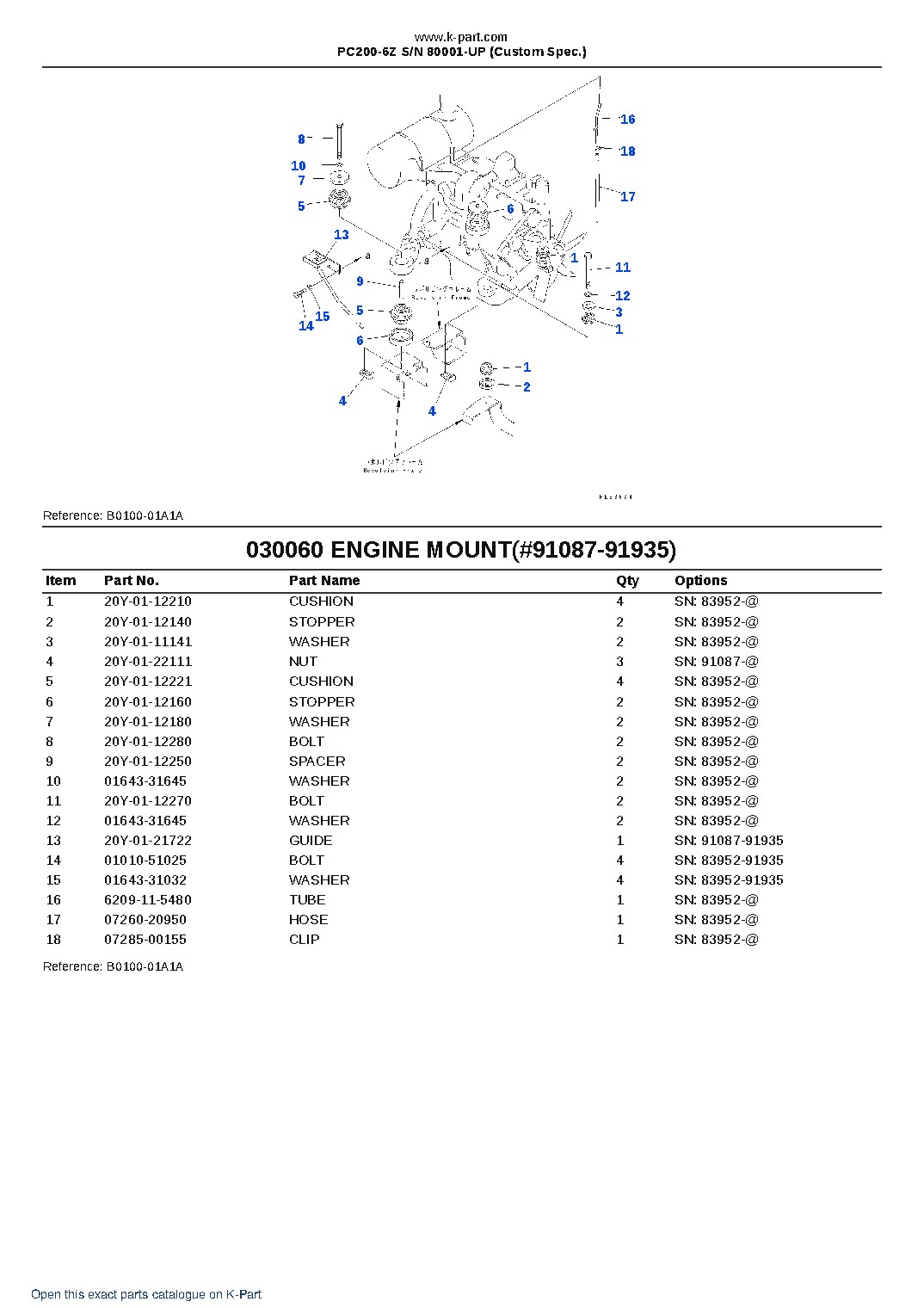 PC200-6Z S/N 80001-UP (Custom Spec.) – sample page 6