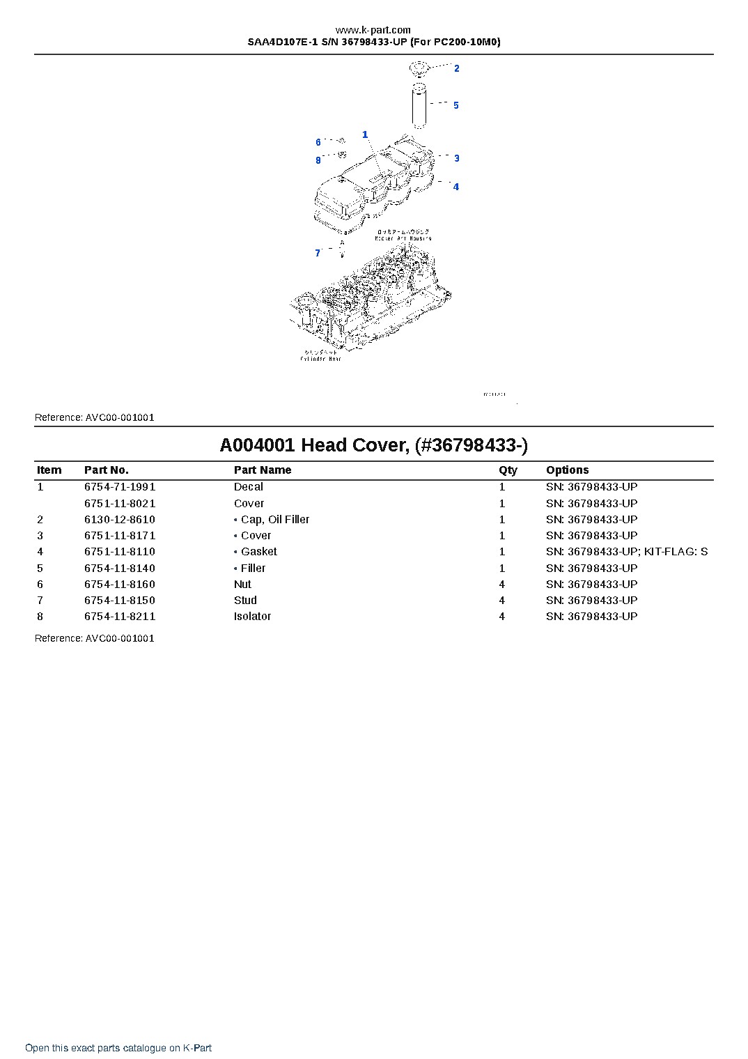 SAA4D107E-1 S/N 36798433-UP (For PC200-10M0) – sample page 4 SAA4D107E-1 S/N 36798433-UP (For PC200-10M0) – sample page 4