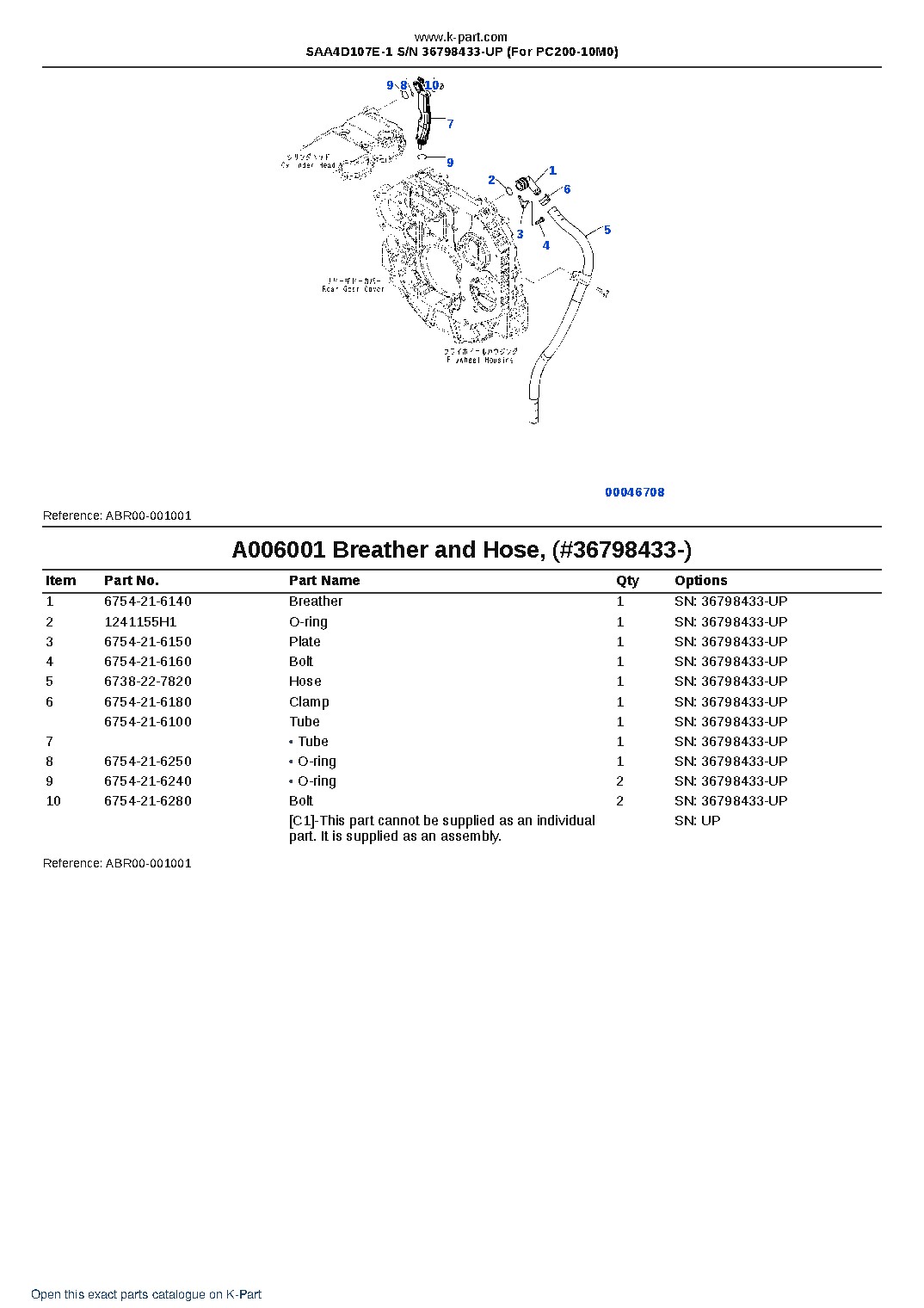SAA4D107E-1 S/N 36798433-UP (For PC200-10M0) – sample page 5 SAA4D107E-1 S/N 36798433-UP (For PC200-10M0) – sample page 5