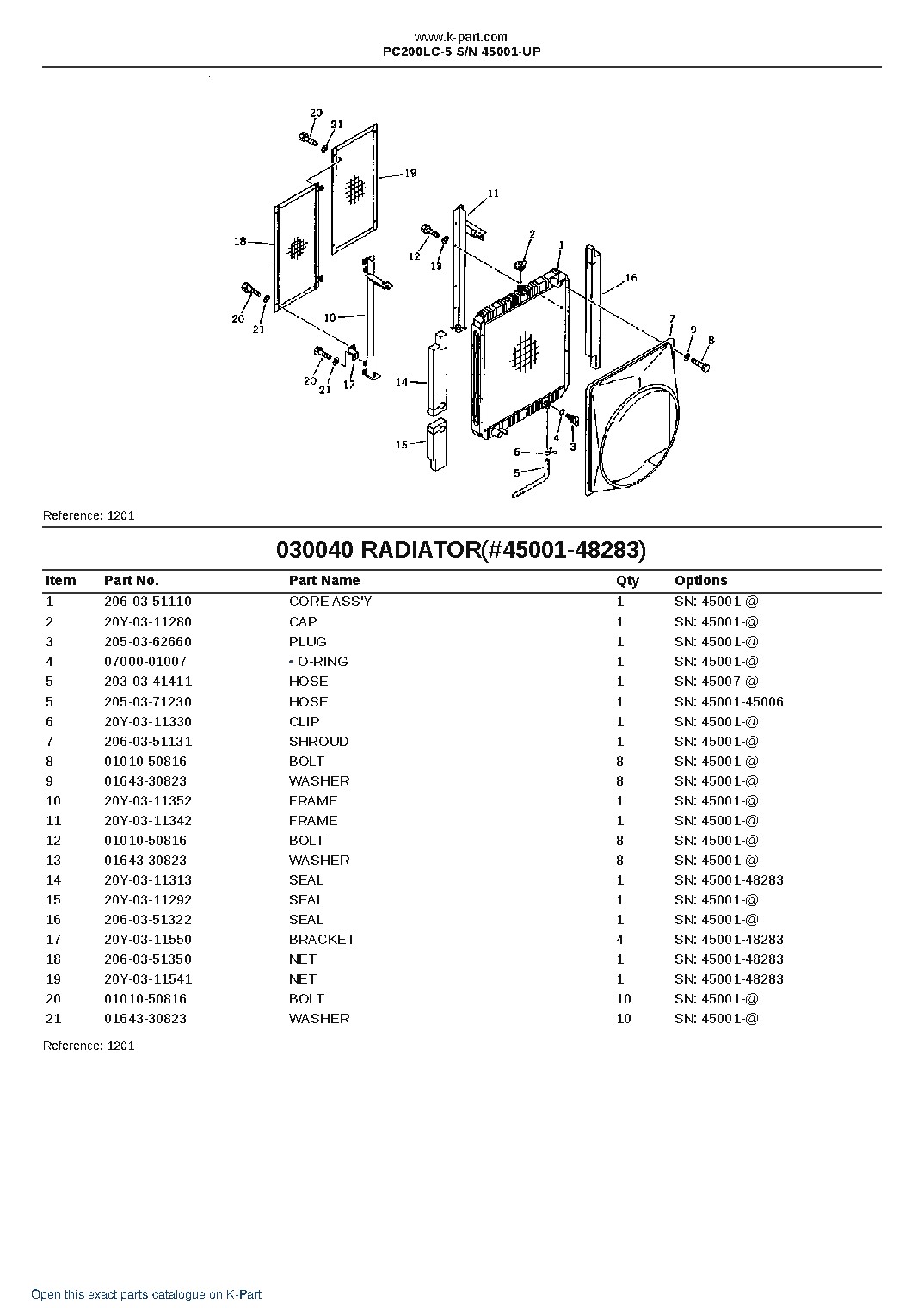 PC200LC-5 S/N 45001-UP – sample page 4 PC200LC-5 S/N 45001-UP – sample page 4