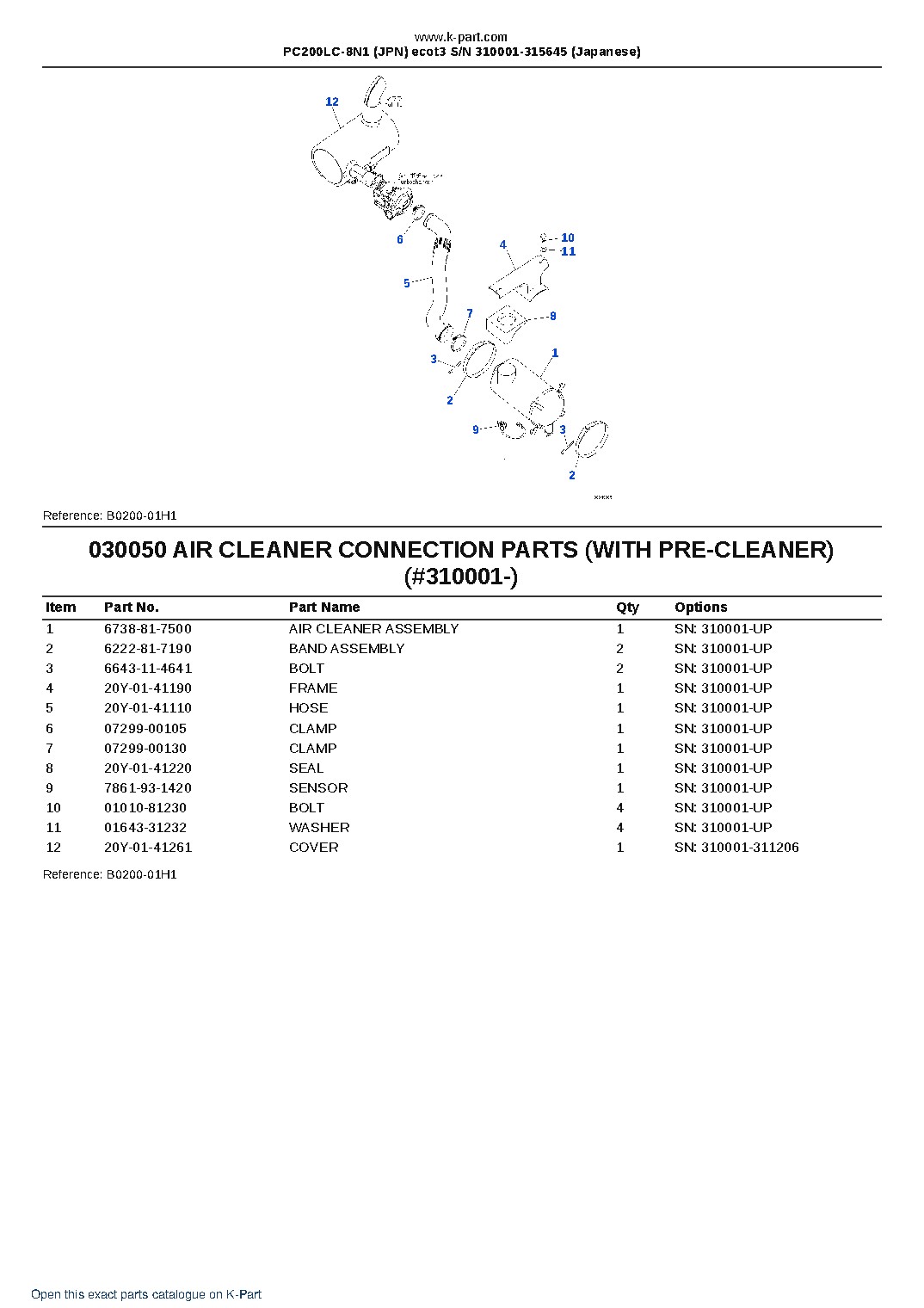 PC200LC-8N1 (JPN) ecot3 S/N 310001-315645 (Japanese) – sample page 5