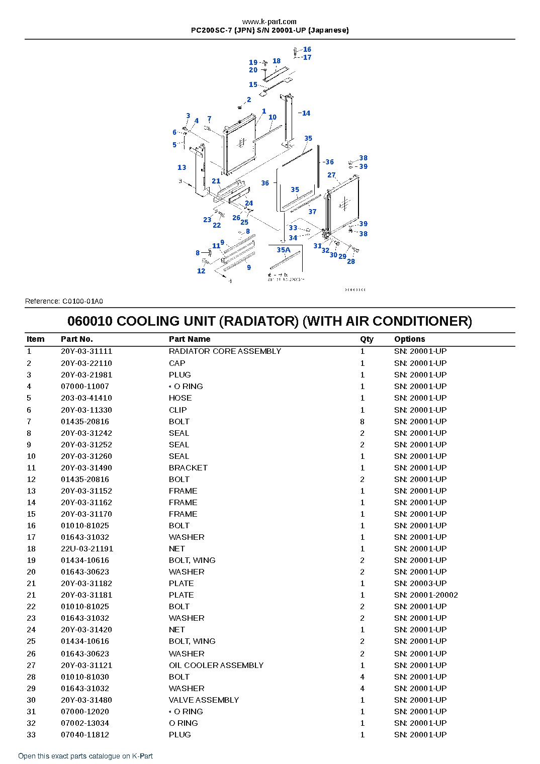 PC200SC-7 (JPN)  S/N 20001-UP (Japanese) – sample page 5