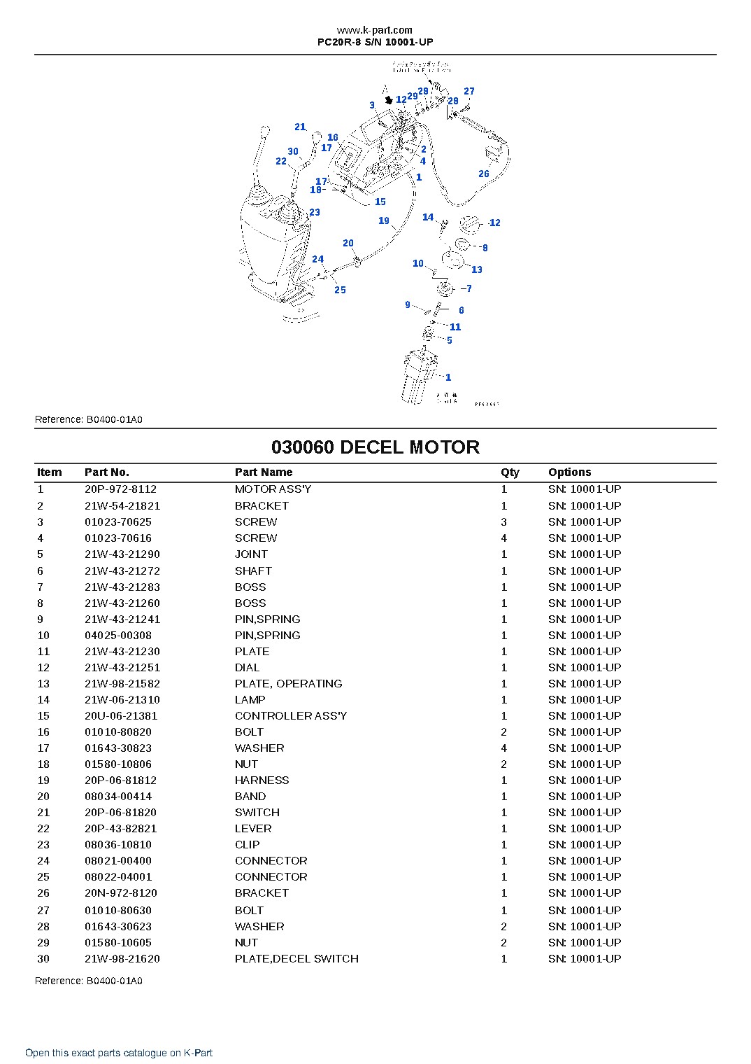 PC20R-8 S/N 10001-UP – sample page 6