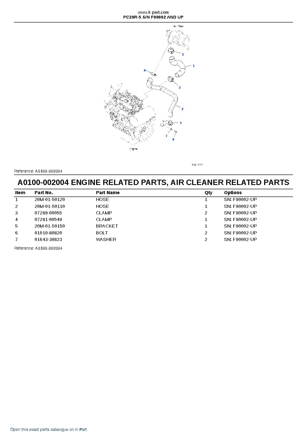 PC20R-5 S/N F90002 AND UP – sample page 4
