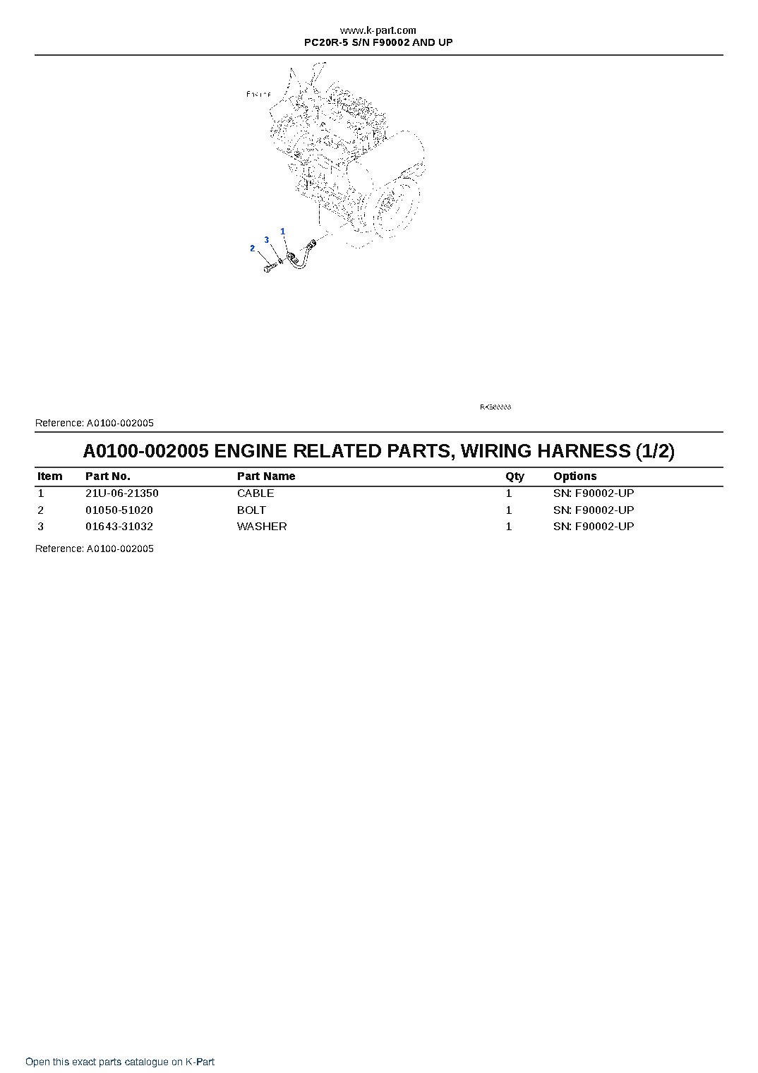 PC20R-5 S/N F90002 AND UP – sample page 5