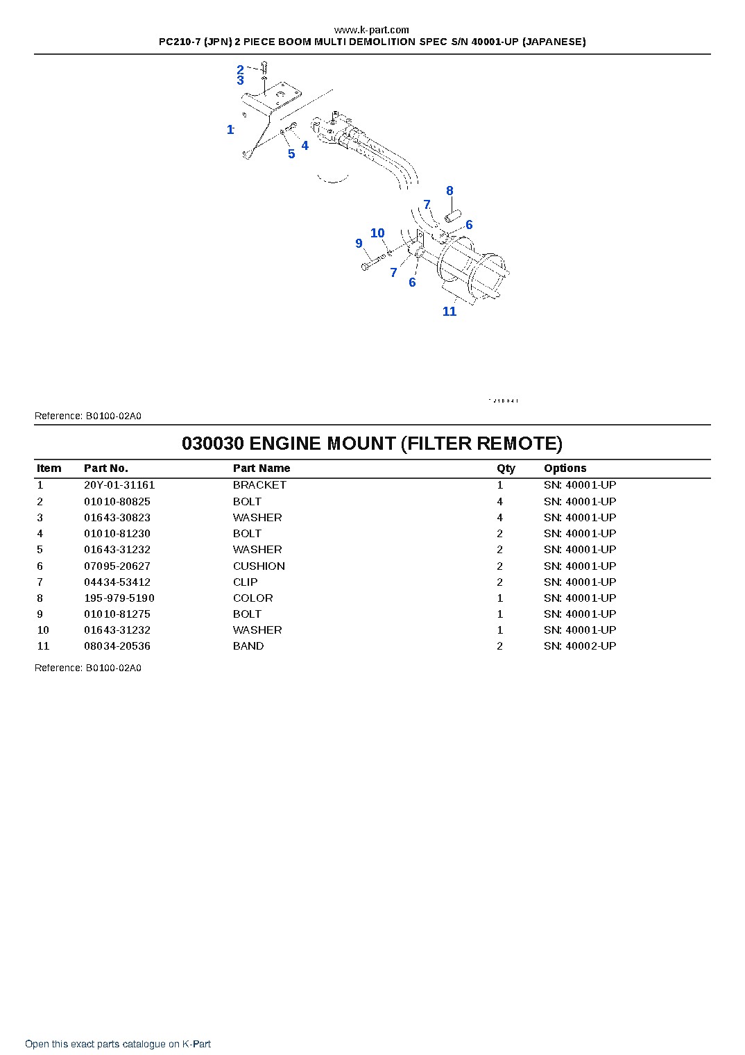 PC210-7 (JPN) 2 PIECE BOOM MULTI DEMOLITION SPEC S/N 40001-UP (JAPANESE) – sample page 3 PC210-7 (JPN) 2 PIECE BOOM MULTI DEMOLITION SPEC S/N 40001-UP (JAPANESE) – sample page 3