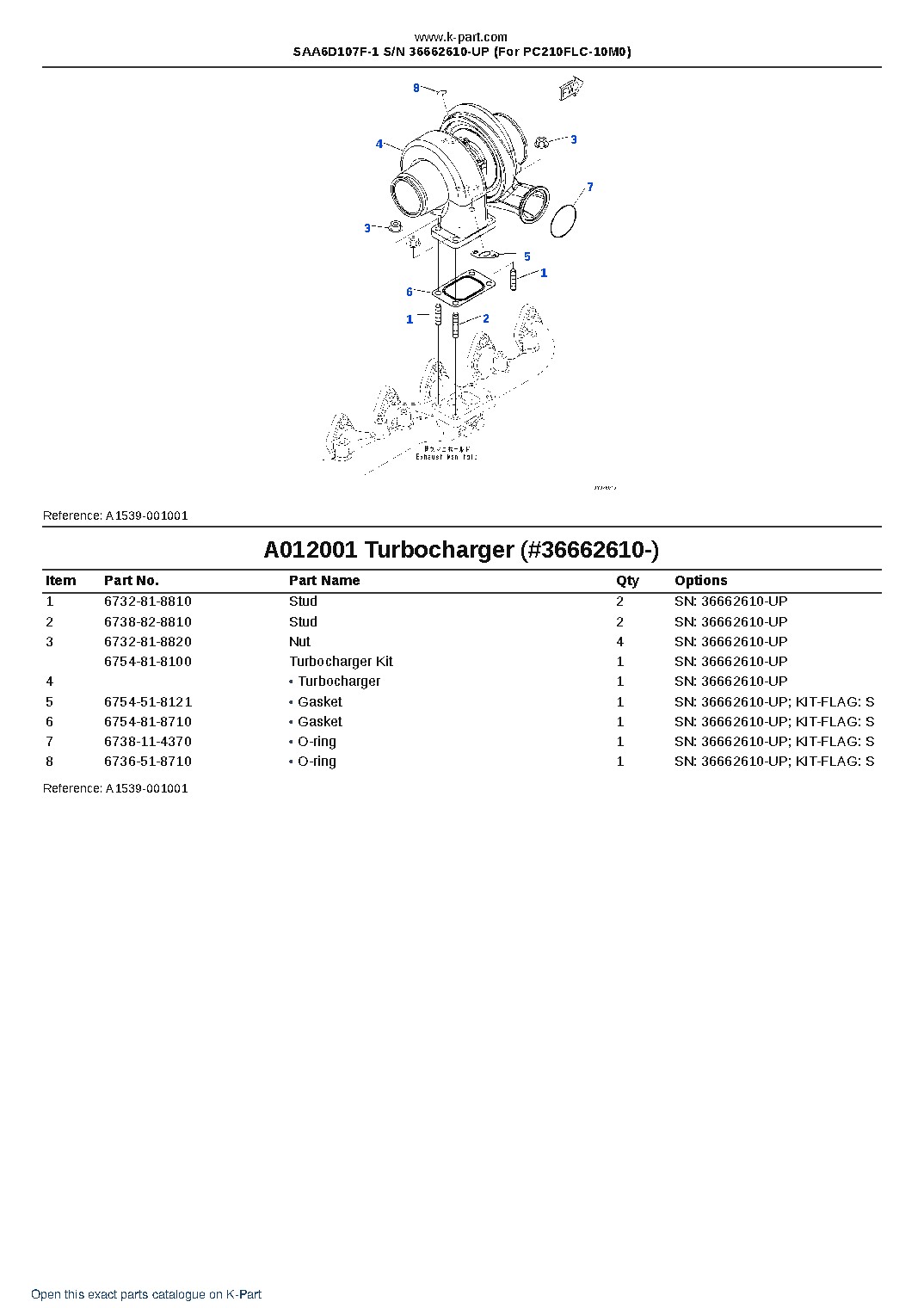 SAA6D107F-1 S/N 36662610-UP (For PC210FLC-10M0) – sample page 7 SAA6D107F-1 S/N 36662610-UP (For PC210FLC-10M0) – sample page 7
