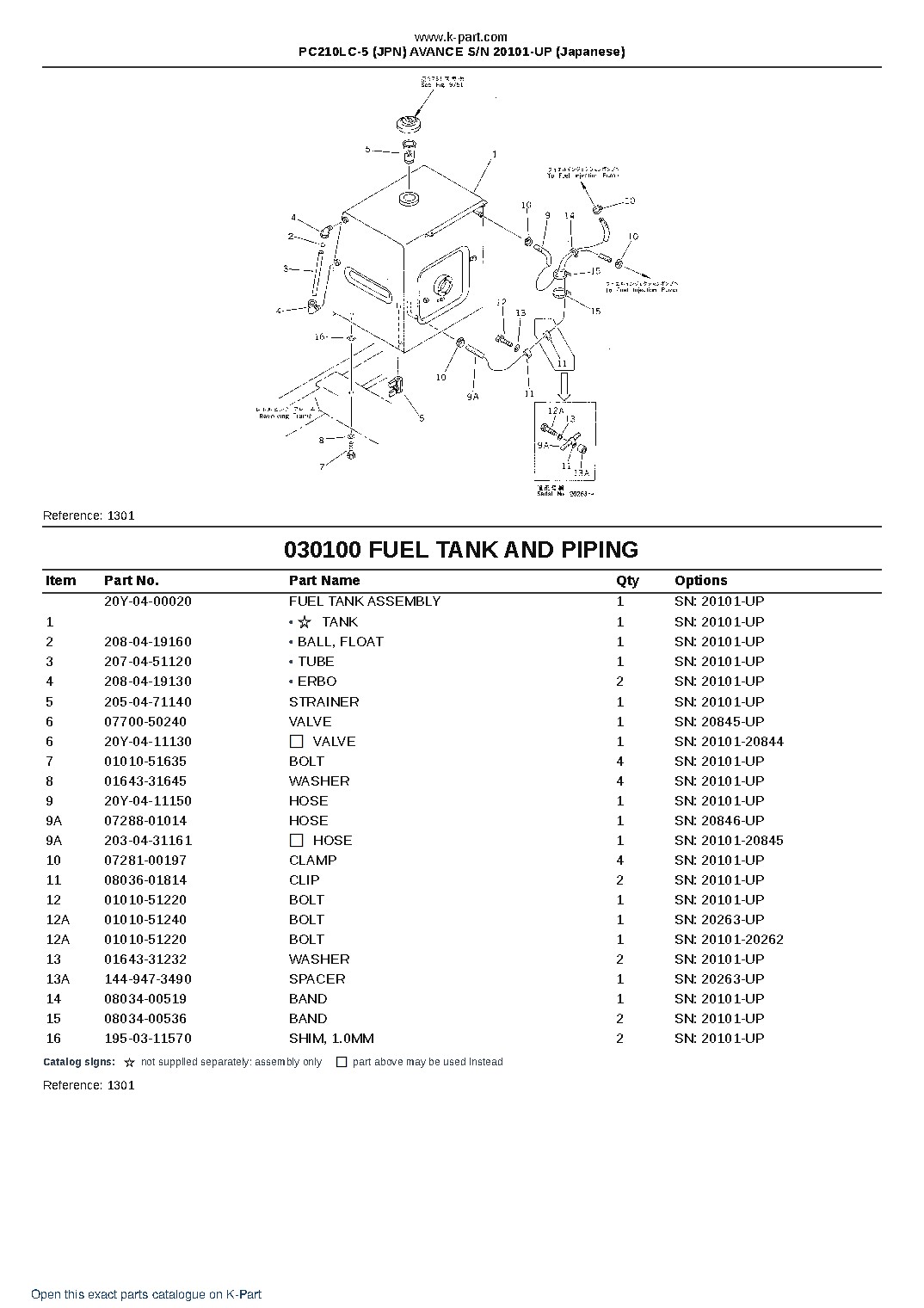 PC210LC-5 (JPN) AVANCE S/N 20101-UP (Japanese) – sample page 10