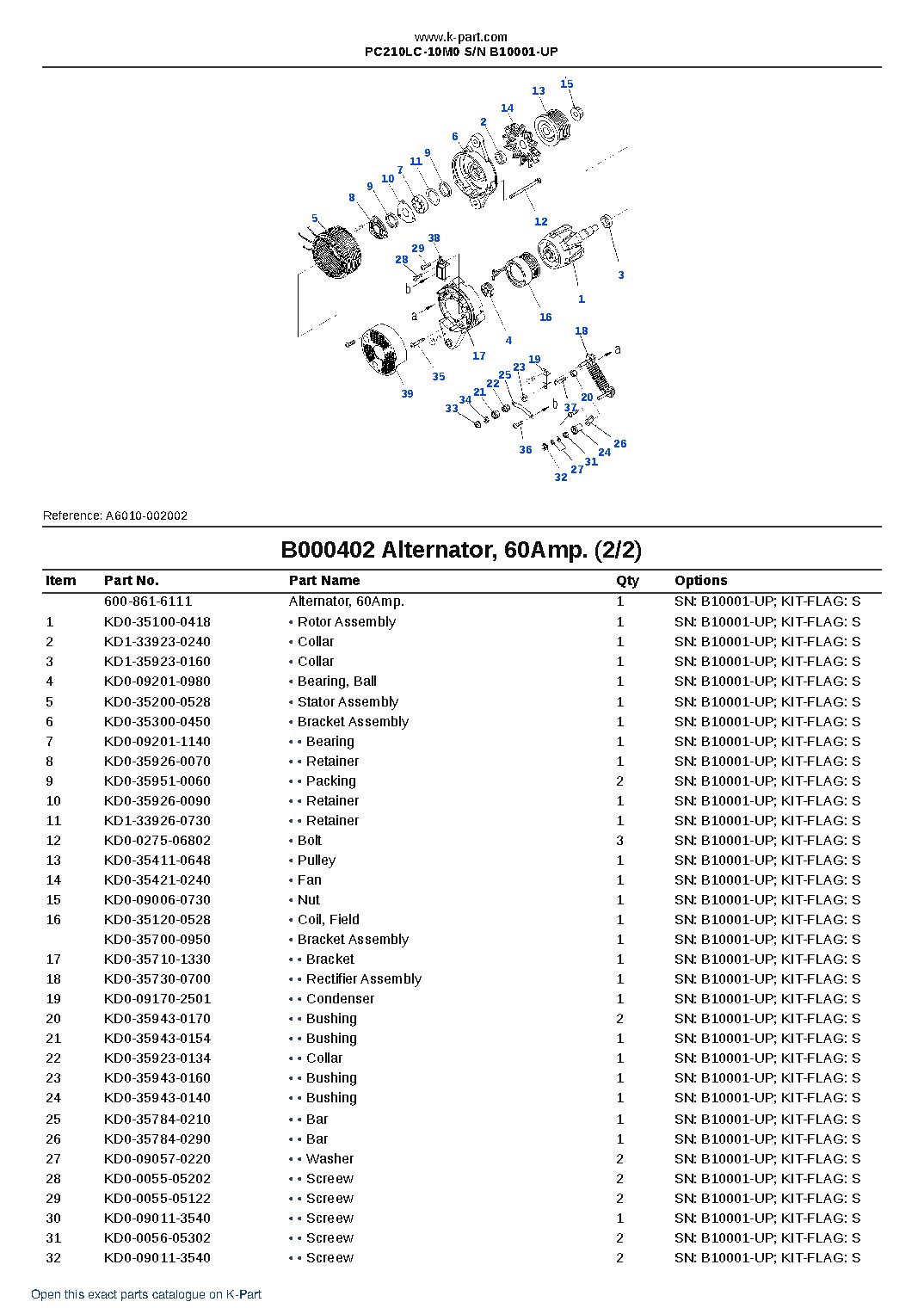 PC210LC-10M0 S/N B10001-UP – sample page 4 PC210LC-10M0 S/N B10001-UP – sample page 4