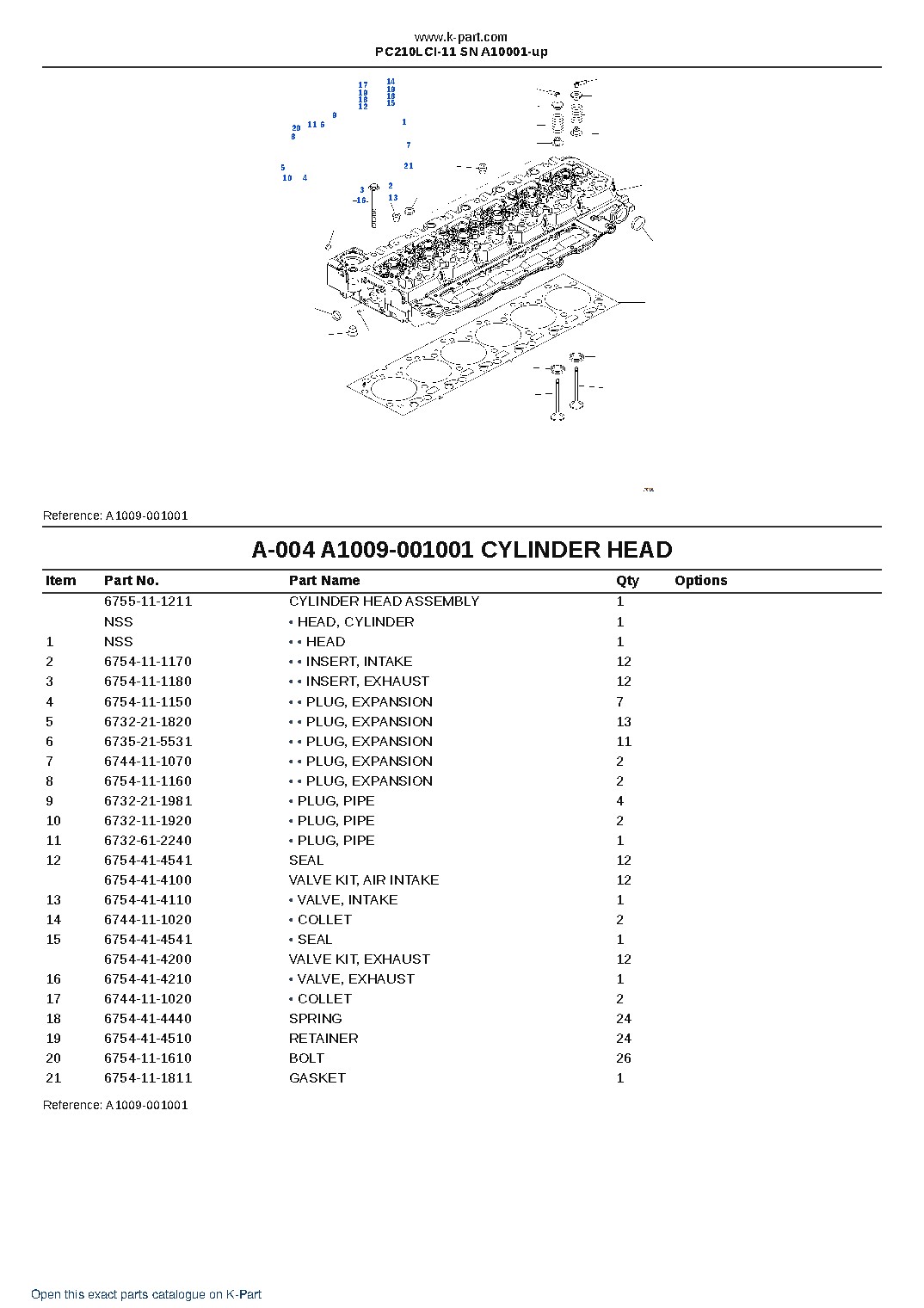 PC210LCI-11 SN A10001-up – sample page 2