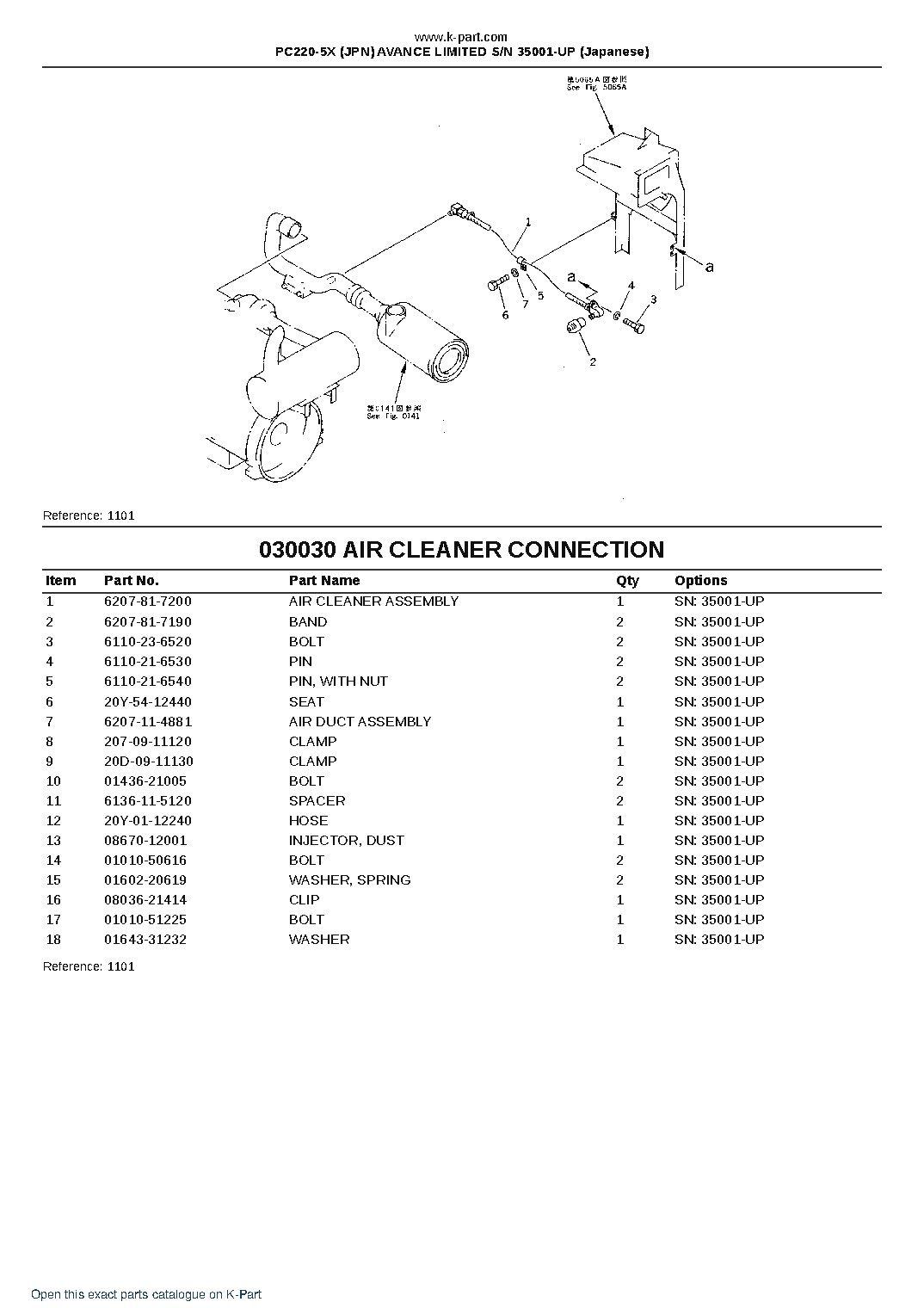PC220-5X (JPN) AVANCE LIMITED S/N 35001-UP (Japanese) – sample page 3