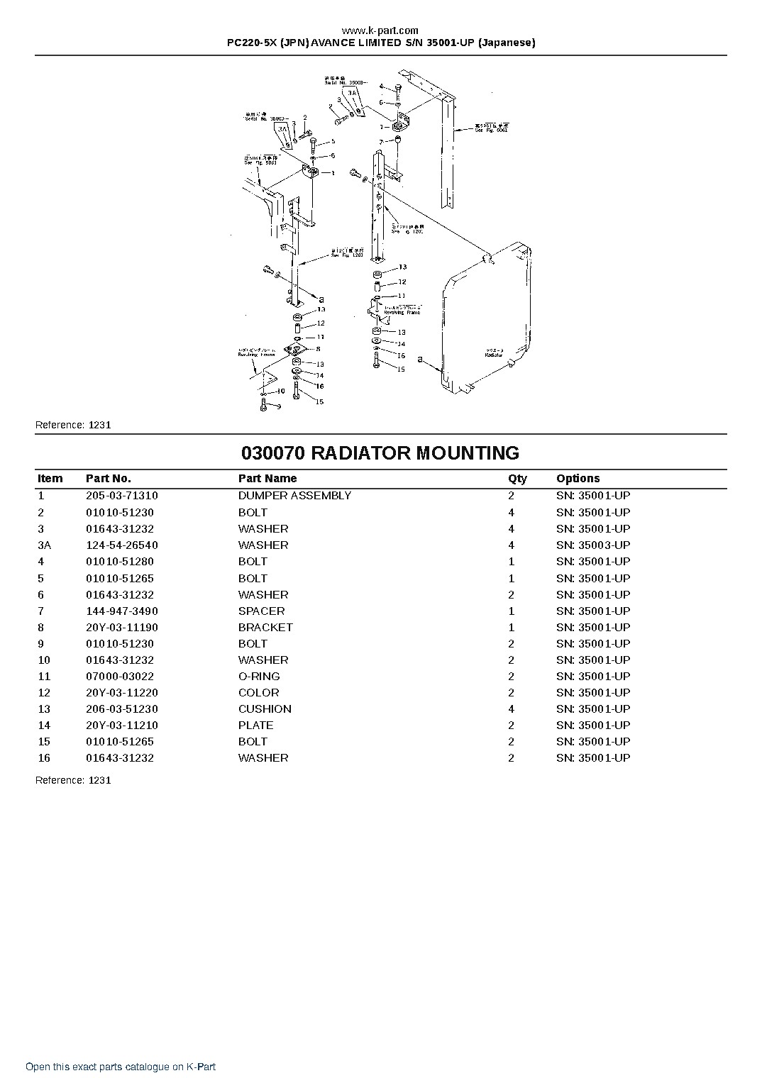 PC220-5X (JPN) AVANCE LIMITED S/N 35001-UP (Japanese) – sample page 7