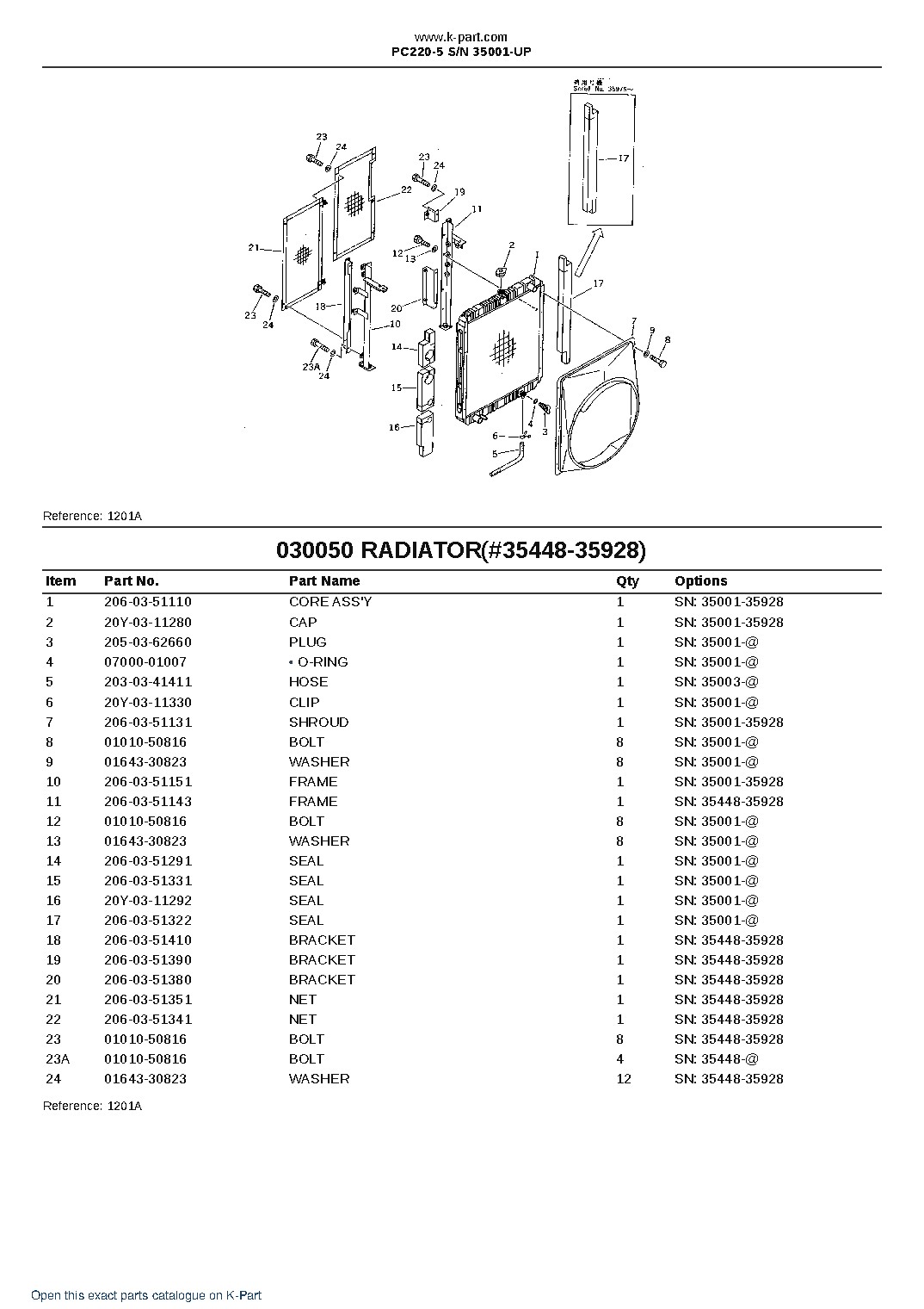 PC220-5 S/N 35001-UP – sample page 5 PC220-5 S/N 35001-UP – sample page 5
