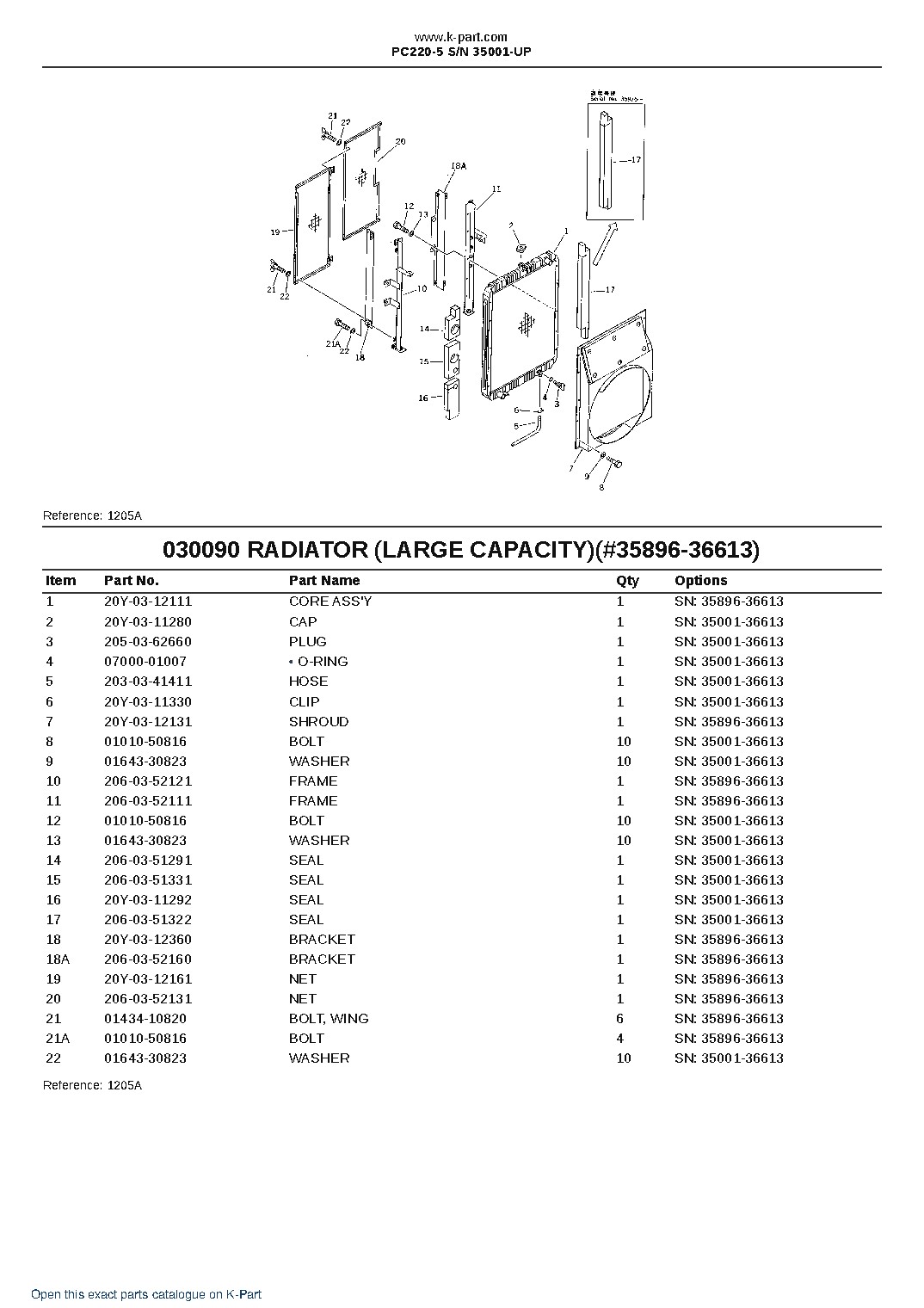 PC220-5 S/N 35001-UP – sample page 9 PC220-5 S/N 35001-UP – sample page 9