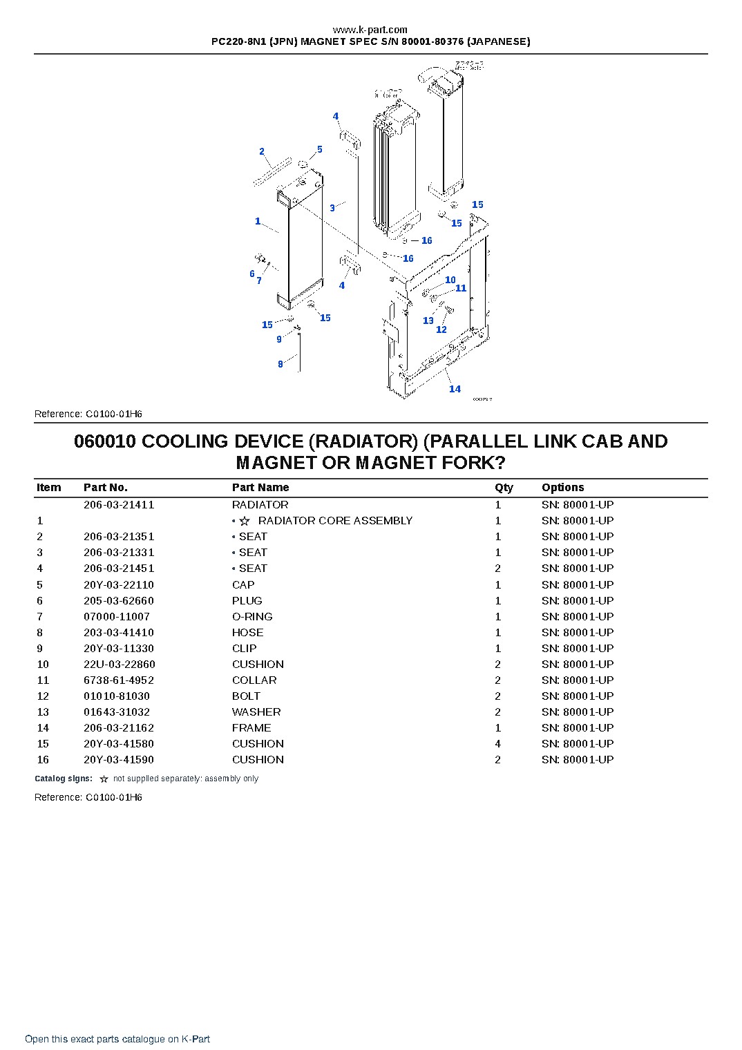 PC220-8N1 (JPN) MAGNET SPEC S/N 80001-80376 (JAPANESE) – sample page 5