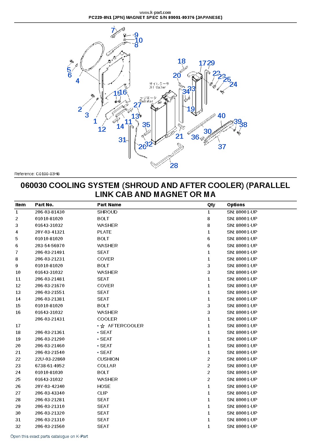 PC220-8N1 (JPN) MAGNET SPEC S/N 80001-80376 (JAPANESE) – sample page 7