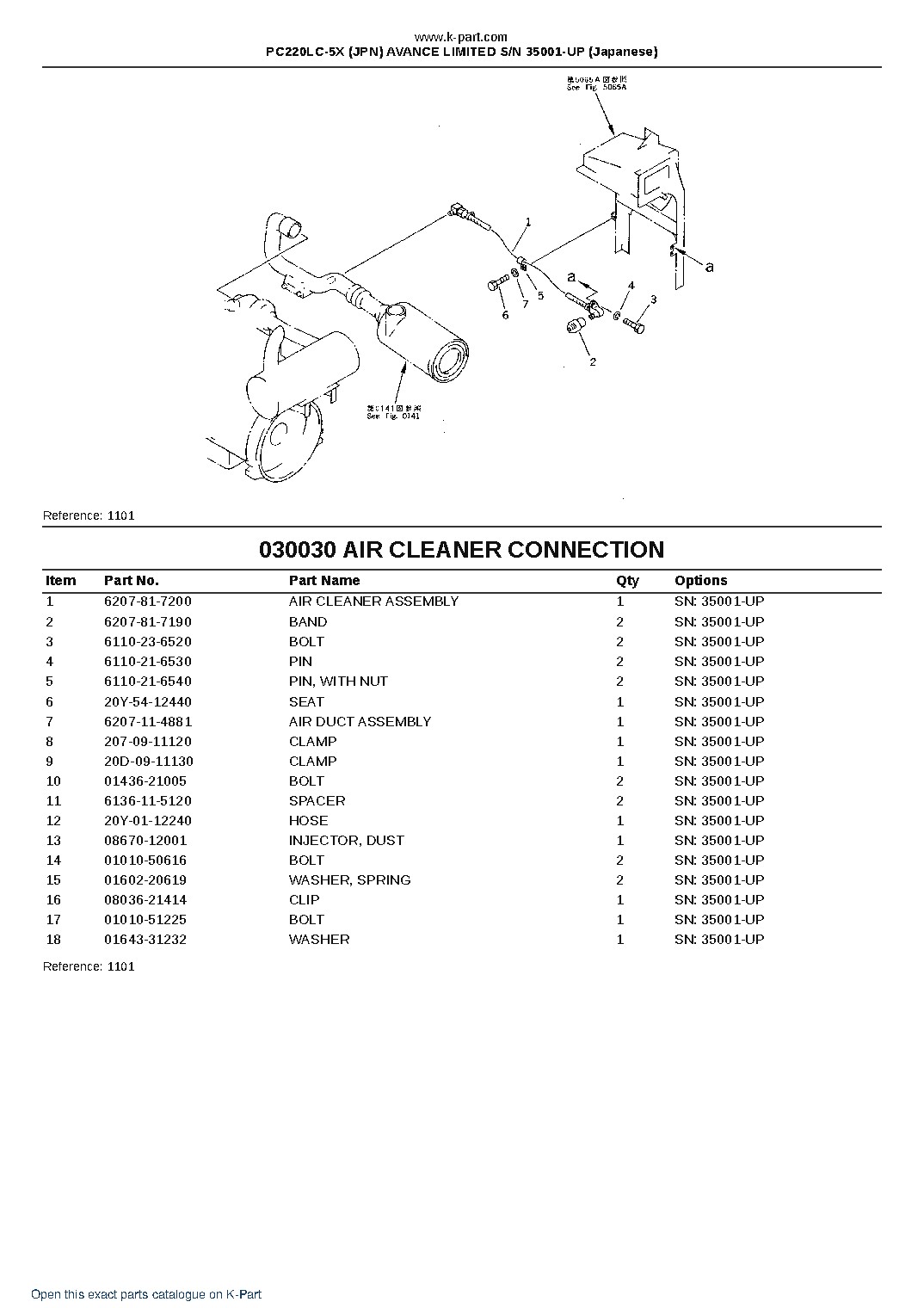 PC220LC-5X (JPN) AVANCE LIMITED S/N 35001-UP (Japanese) – sample page 3