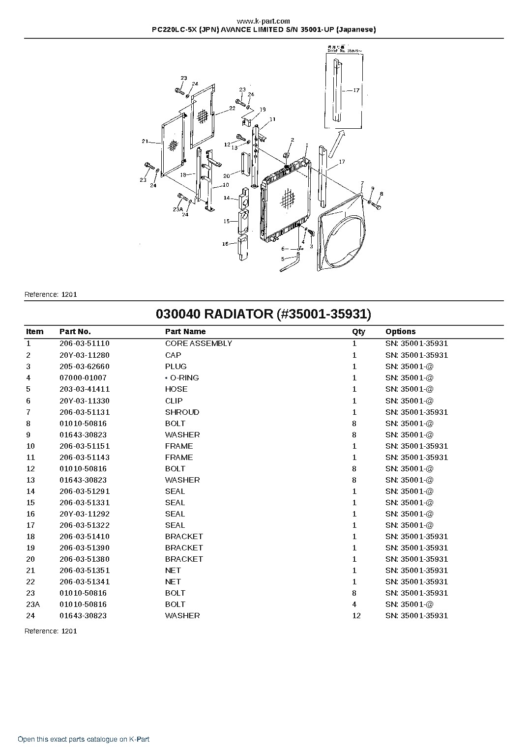 PC220LC-5X (JPN) AVANCE LIMITED S/N 35001-UP (Japanese) – sample page 4