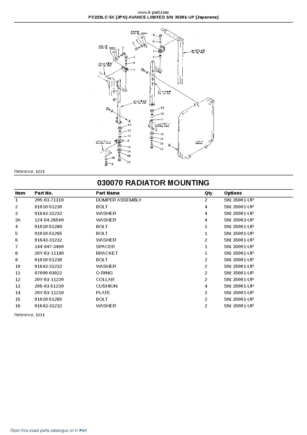 PC220LC-5X (JPN) AVANCE LIMITED S/N 35001-UP (Japanese) – sample page 7