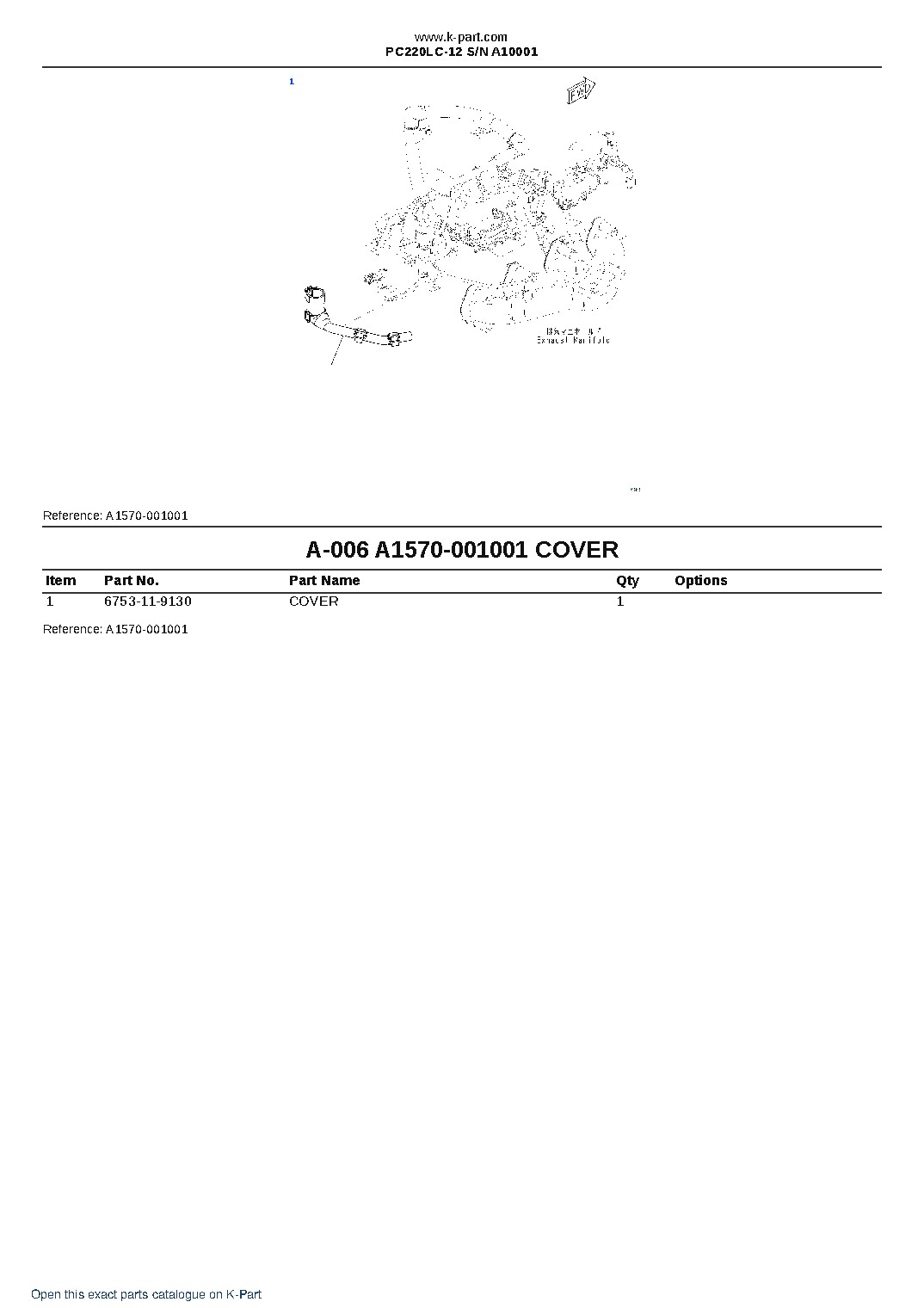 PC220LC-12 S/N A10001 – sample page 3 PC220LC-12 S/N A10001 – sample page 3