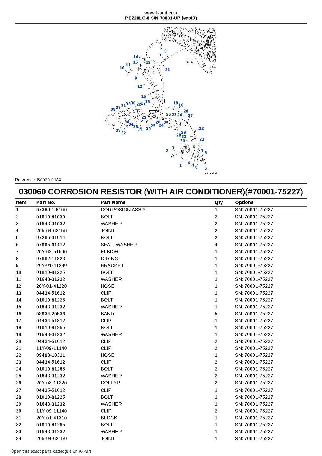 PC220LC-8 S/N 70001-UP (ecot3) – sample page 6 PC220LC-8 S/N 70001-UP (ecot3) – sample page 6
