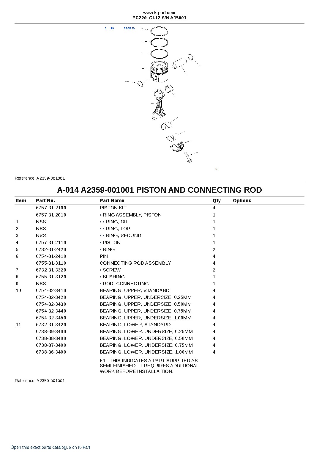 PC220LCi-12 S/N A15001 – sample page 7