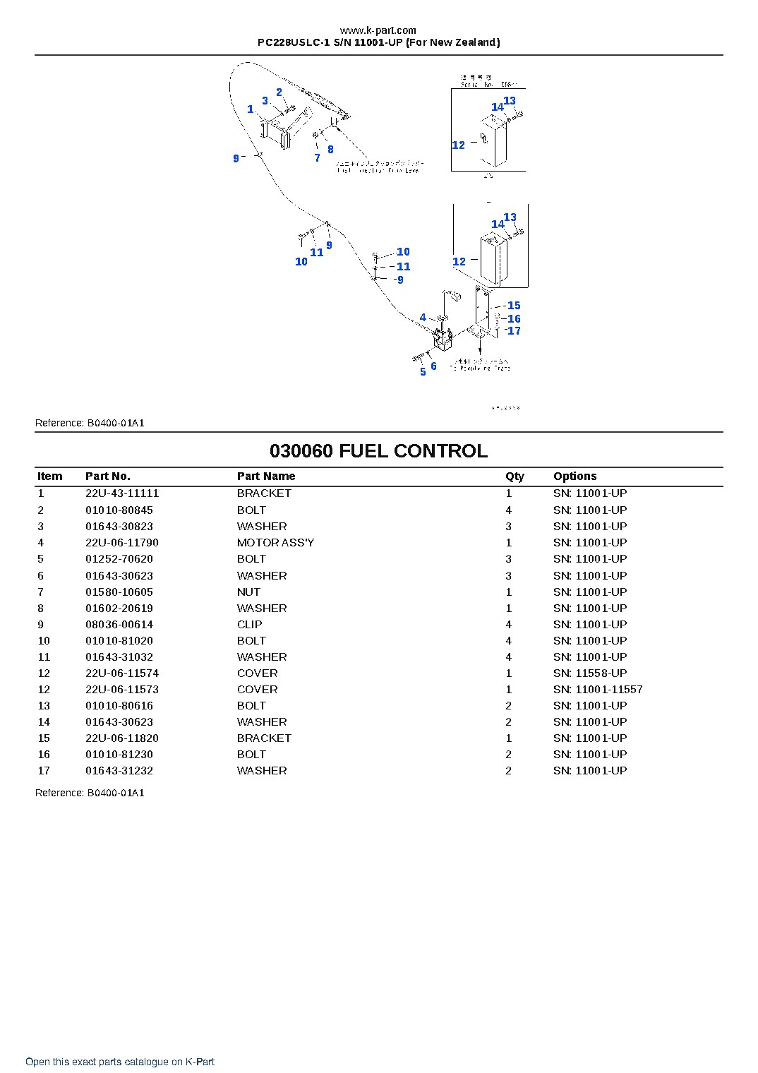 PC228USLC-1 S/N 11001-UP (For New Zealand) – sample page 6