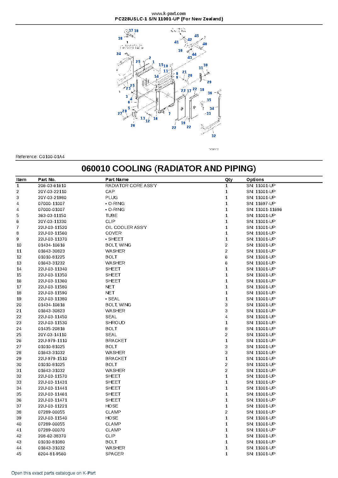 PC228USLC-1 S/N 11001-UP (For New Zealand) – sample page 8