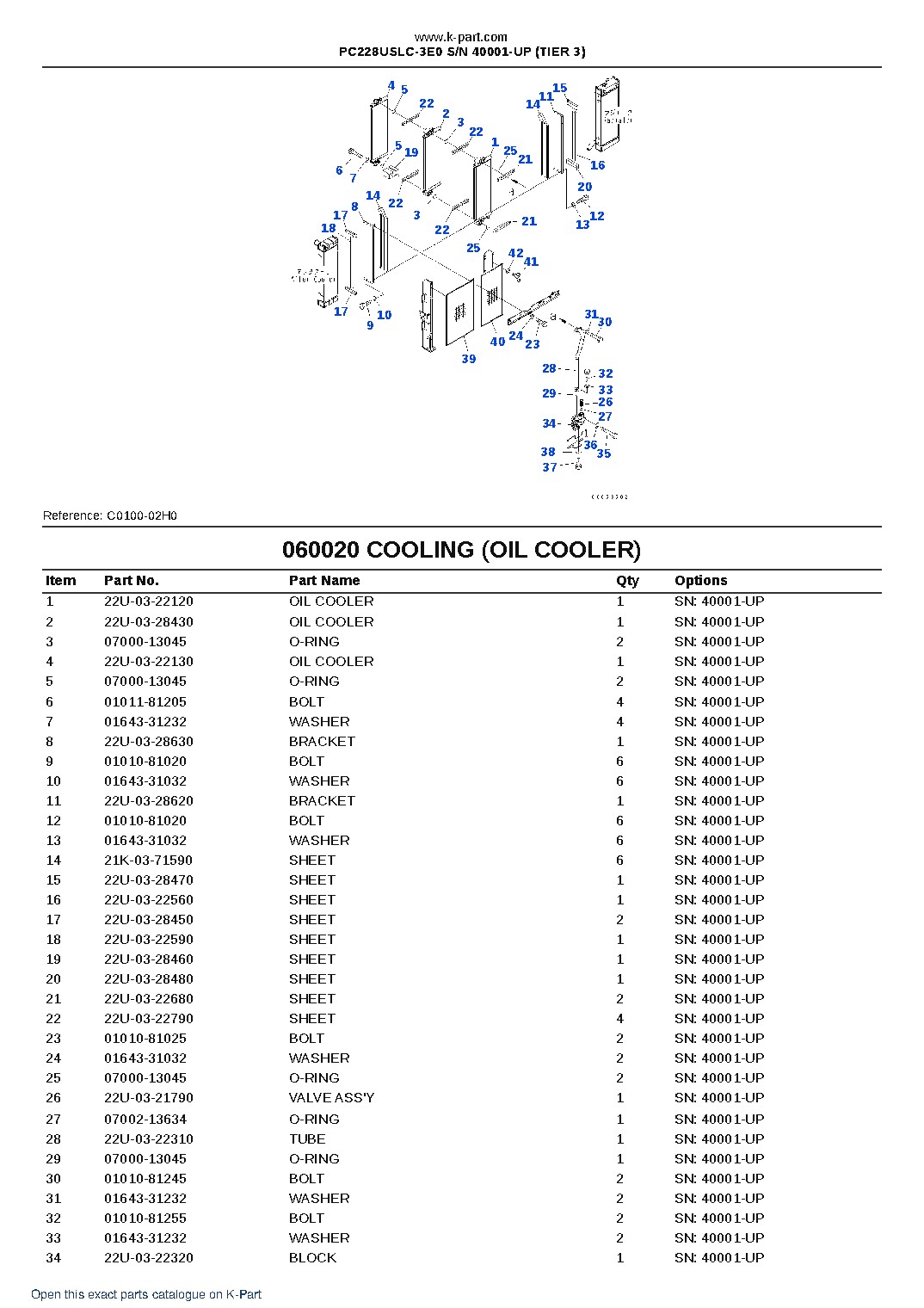 PC228USLC-3E0 S/N 40001-UP (TIER 3) – sample page 10