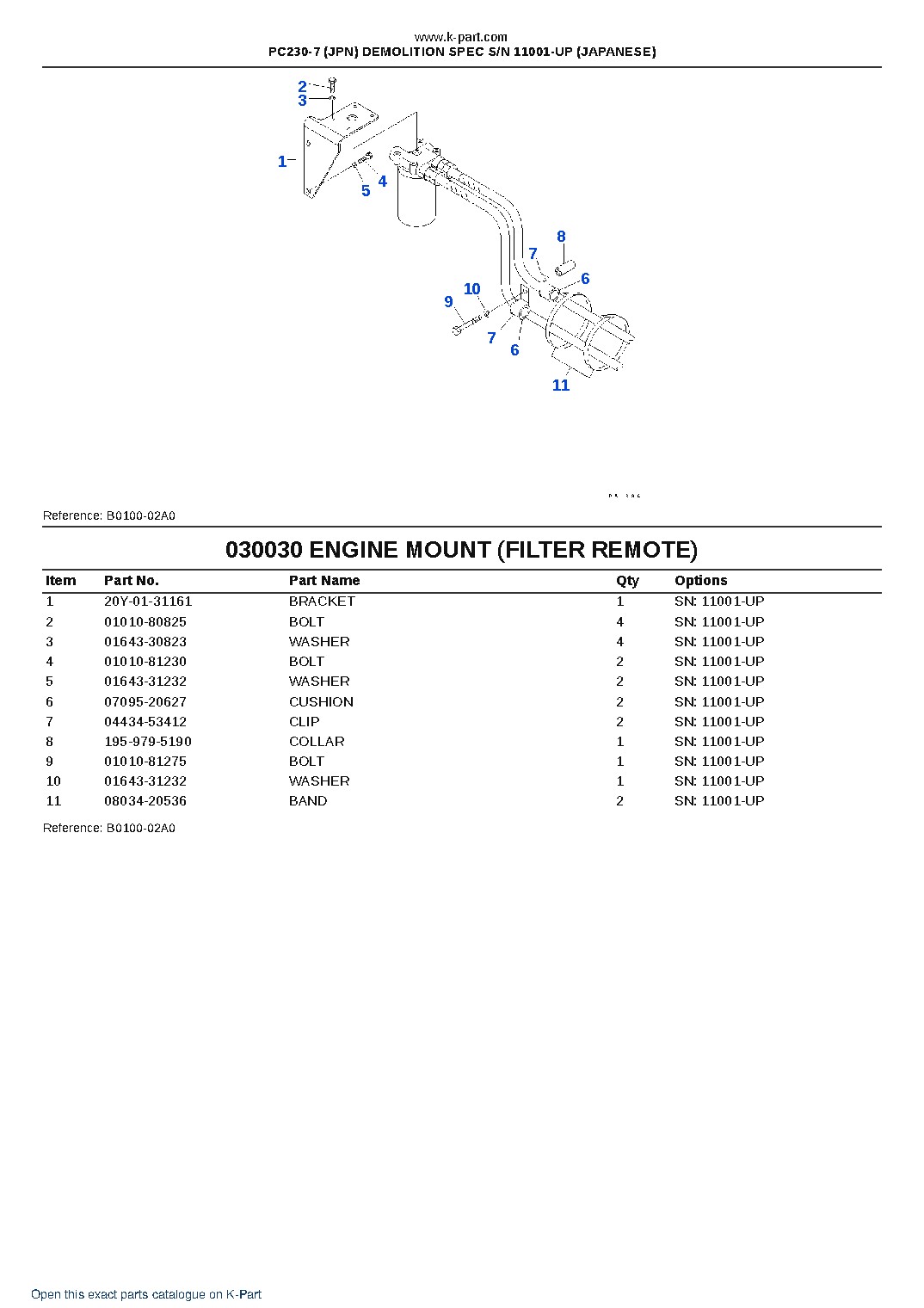 PC230-7 (JPN) DEMOLITION SPEC S/N 11001-UP (JAPANESE) – sample page 3