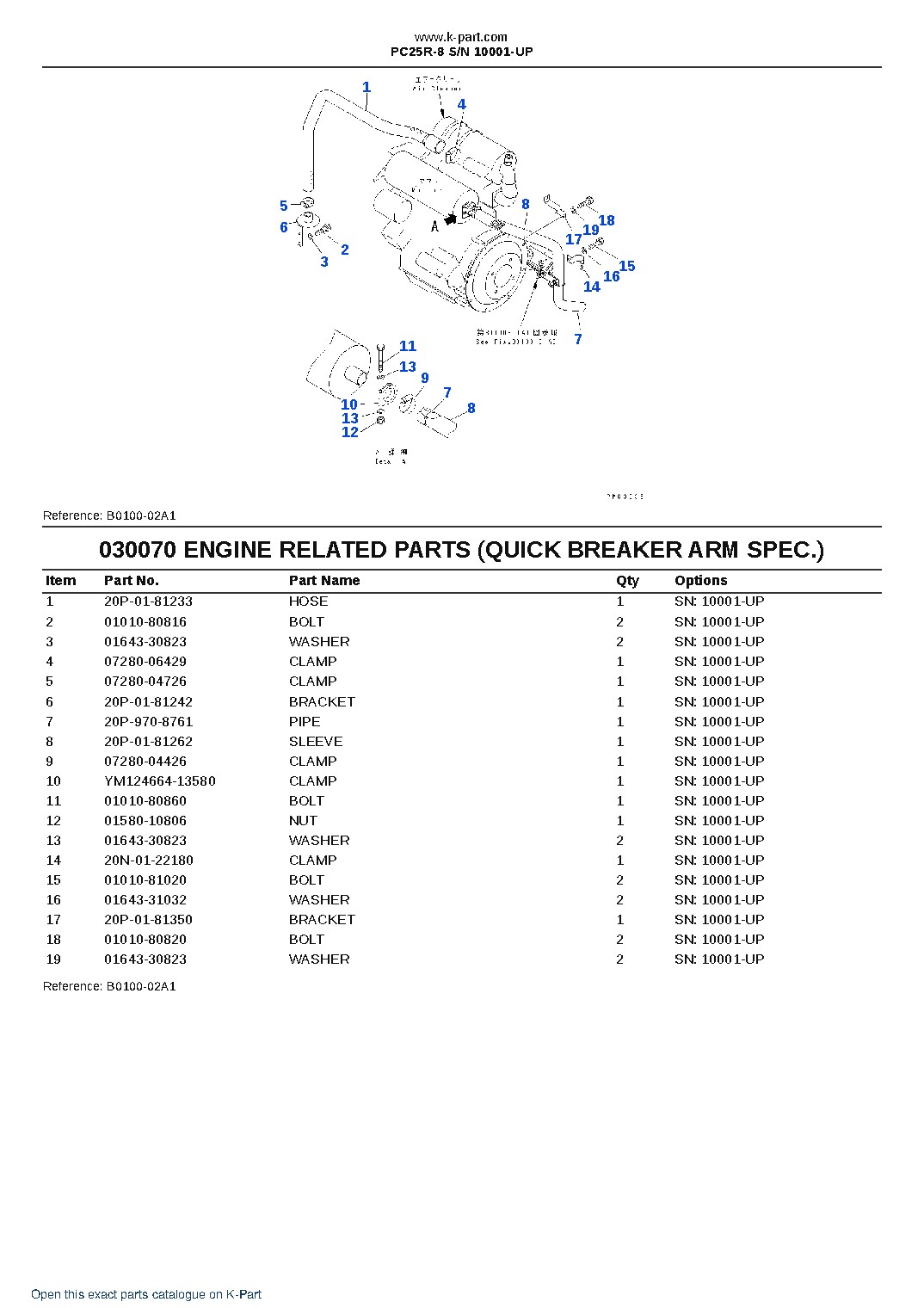 PC25R-8 S/N 10001-UP – sample page 7 PC25R-8 S/N 10001-UP – sample page 7