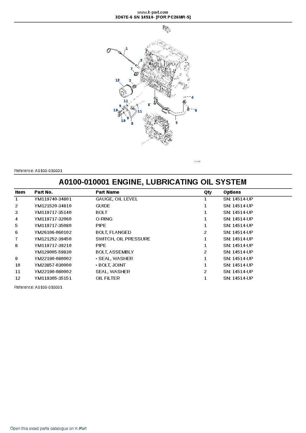 3D67E-6 SN 14514- (FOR PC26MR-5) – sample page 10 3D67E-6 SN 14514- (FOR PC26MR-5) – sample page 10