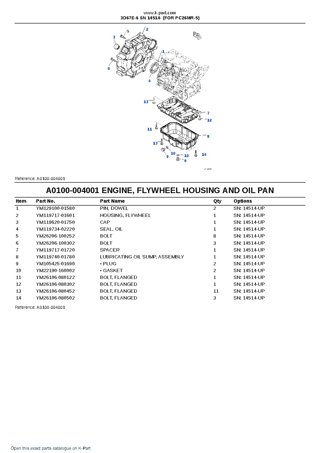 3D67E-6 SN 14514- (FOR PC26MR-5) – sample page 3 3D67E-6 SN 14514- (FOR PC26MR-5) – sample page 3
