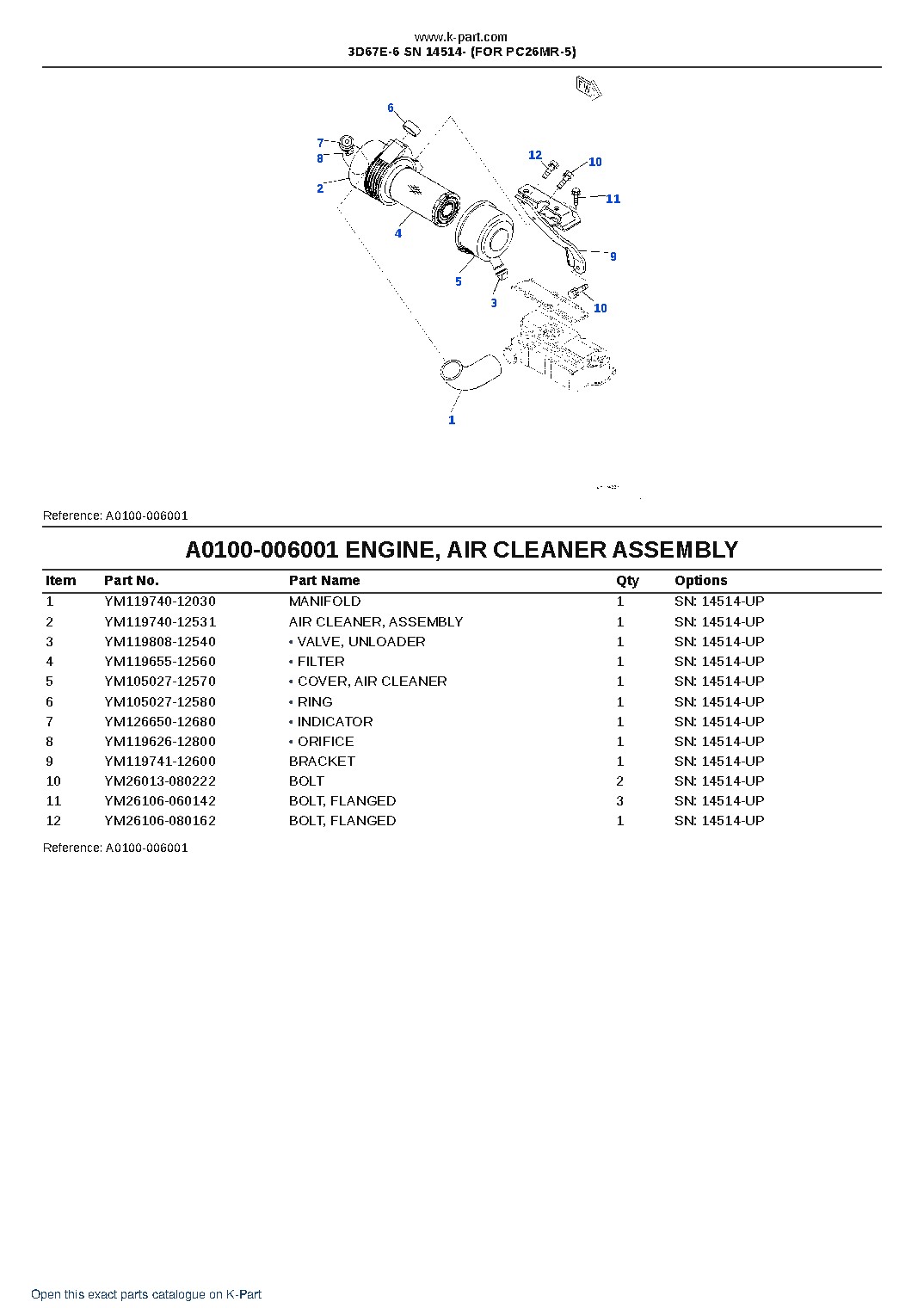 3D67E-6 SN 14514- (FOR PC26MR-5) – sample page 6 3D67E-6 SN 14514- (FOR PC26MR-5) – sample page 6