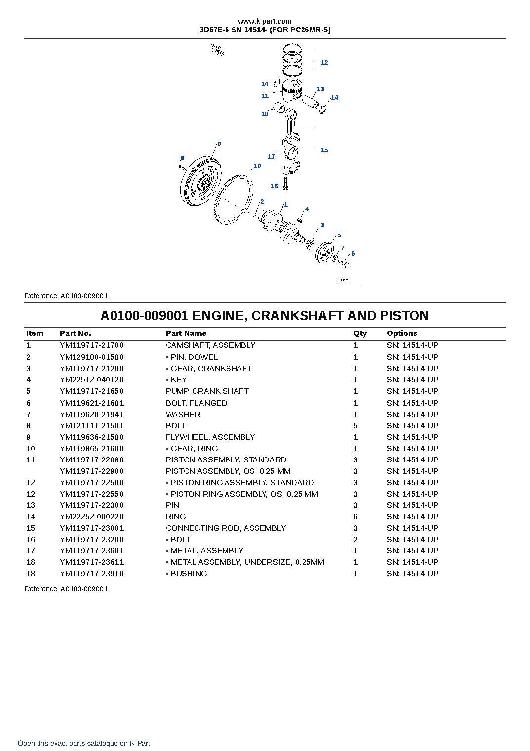 3D67E-6 SN 14514- (FOR PC26MR-5) – sample page 9 3D67E-6 SN 14514- (FOR PC26MR-5) – sample page 9